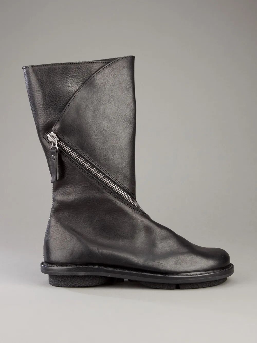 TRIPPEN Asymmetrical Zip Boots for Women