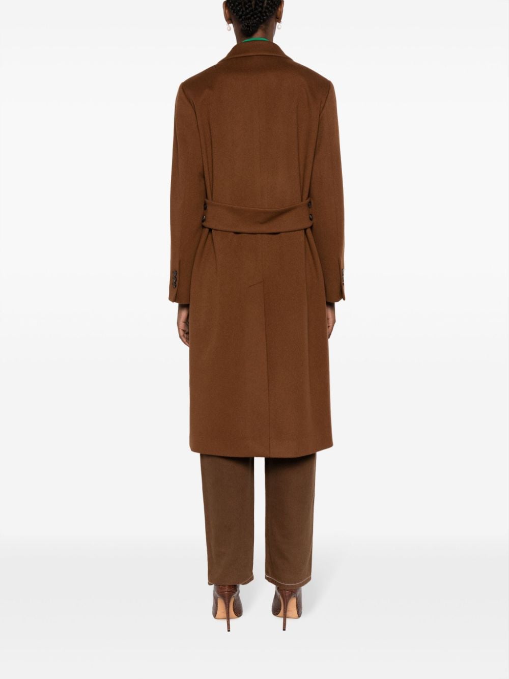 ALBERTO BIANI Double-Breasted Wool Jacket