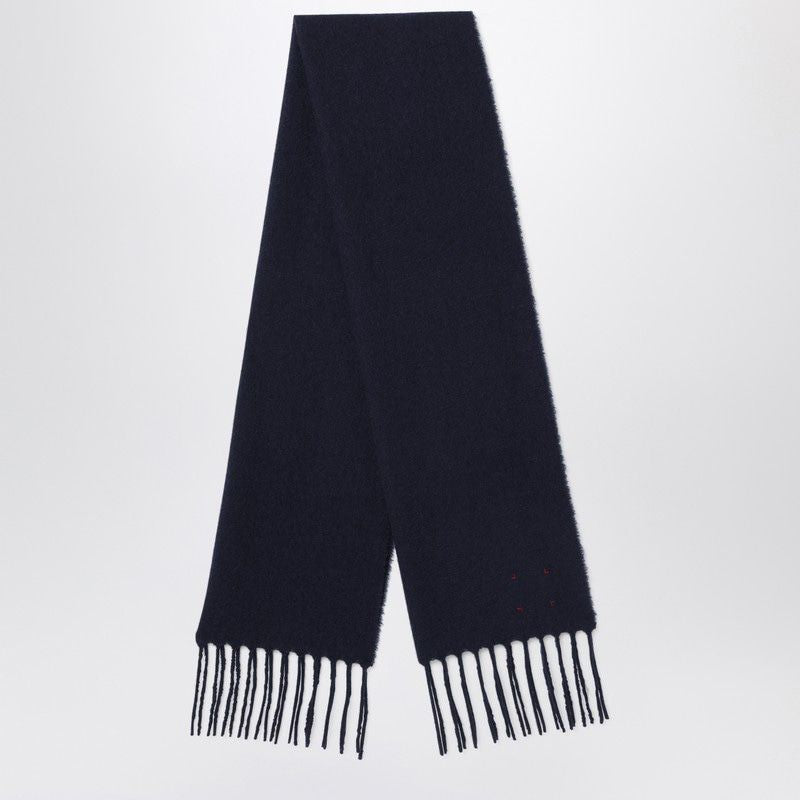 DESTIN Wool and Cashmere Scarf with Fringed Edges