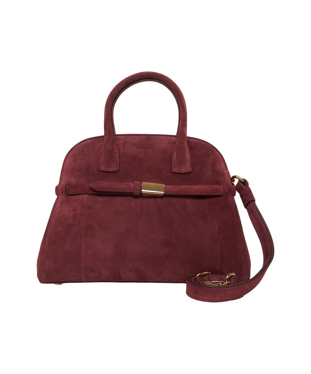 ORCIANI Elegant Suede Handbag 30 x 23 cm