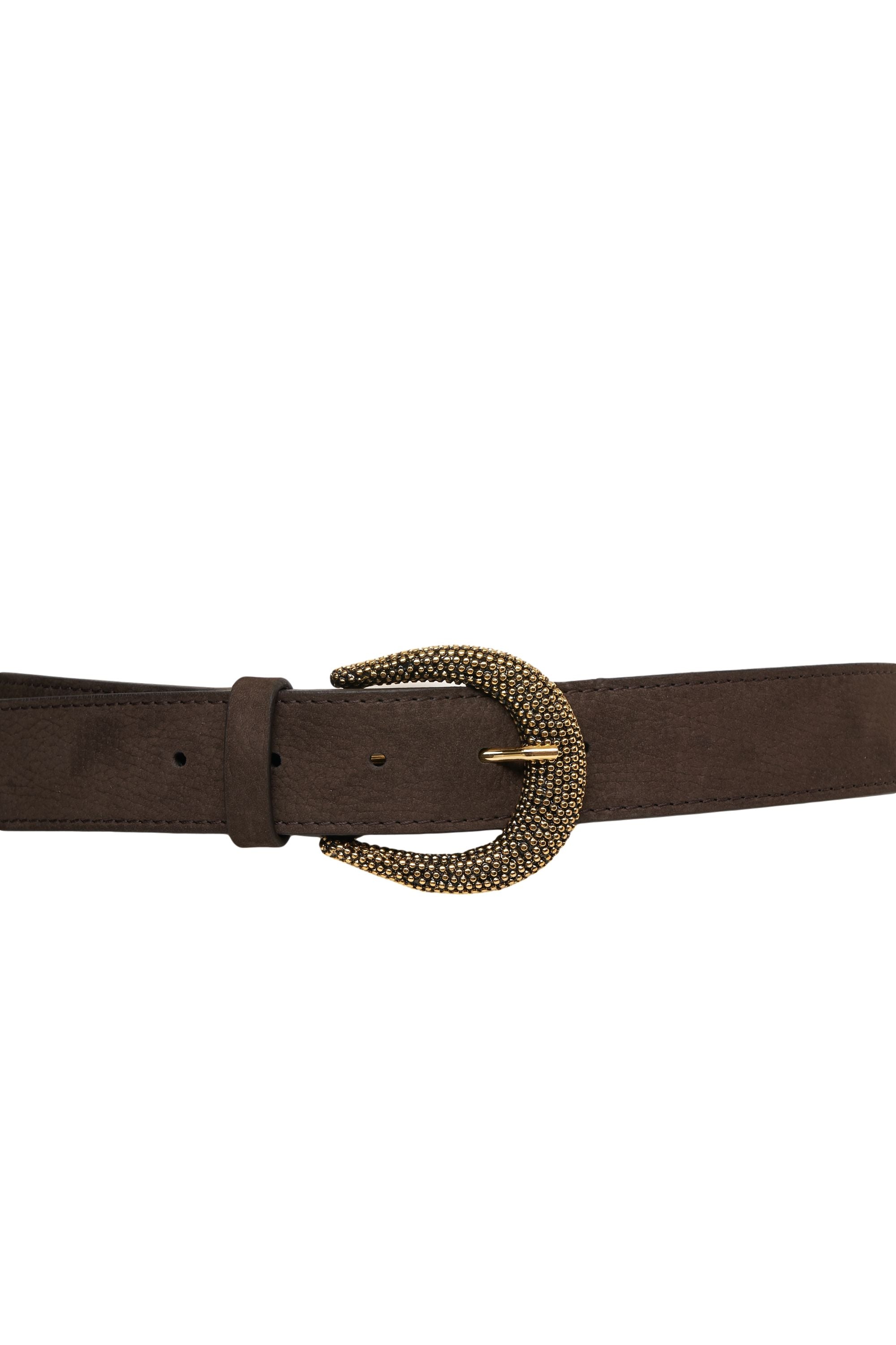 ORCIANI Elegant Structured Belt with Unique Buckle - 3 cm Width