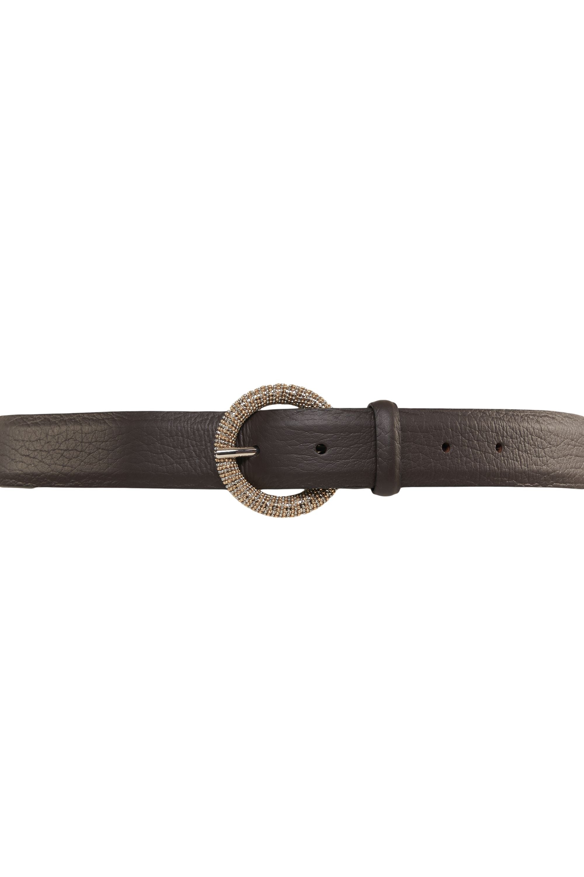 ORCIANI Elegant Studded Belt - 3 cm Width