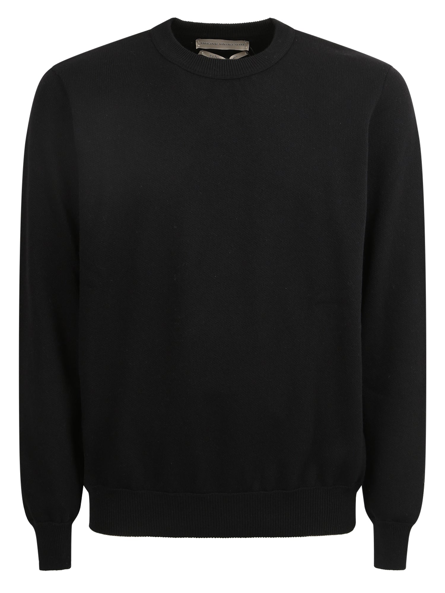 ORIGINAL VINTAGE Vintage Black Sweatshirt for Men - Fall Winter 2025