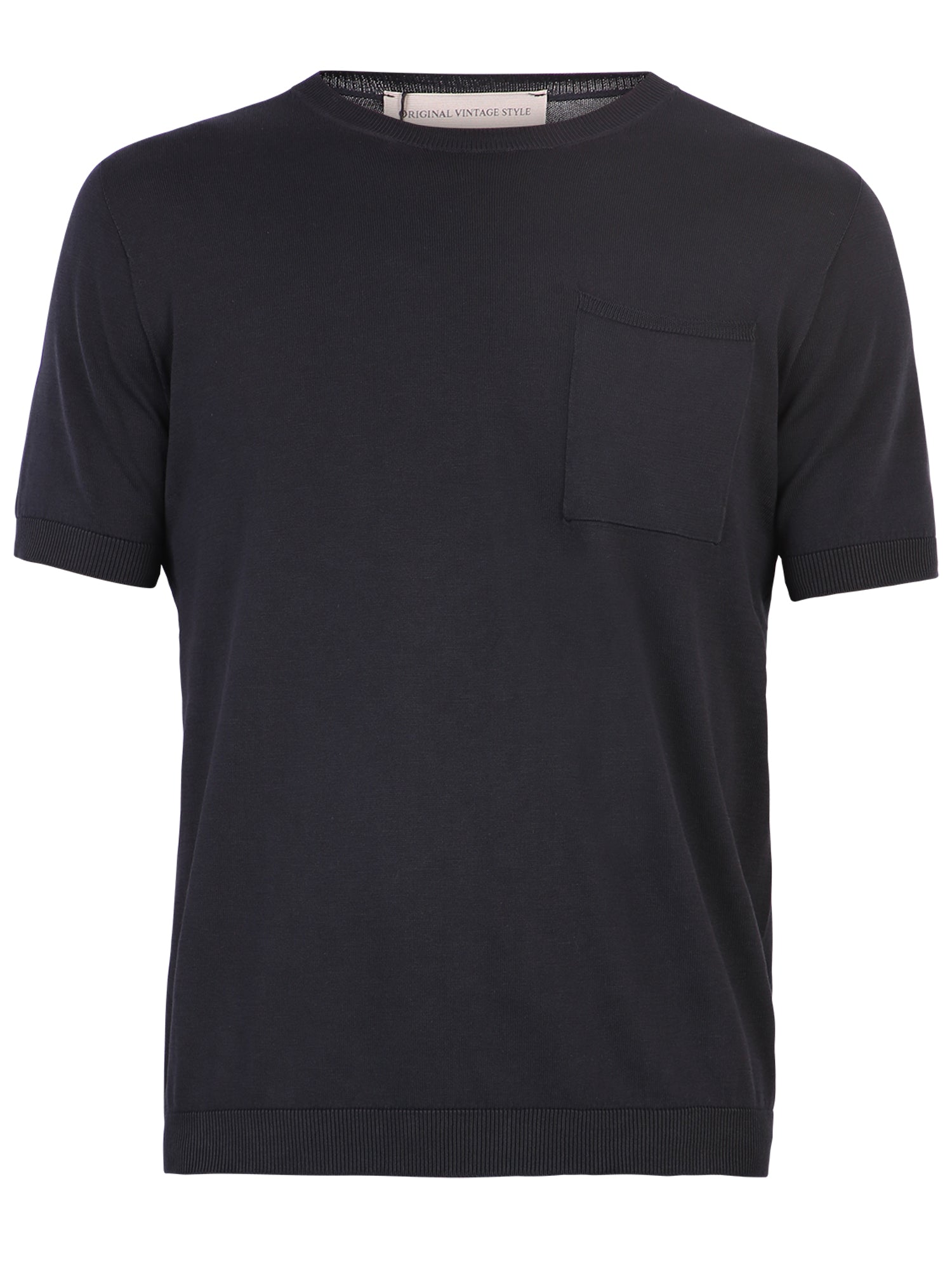 ORIGINAL VINTAGE Classic Fit Blue T-Shirt for Men - SS26