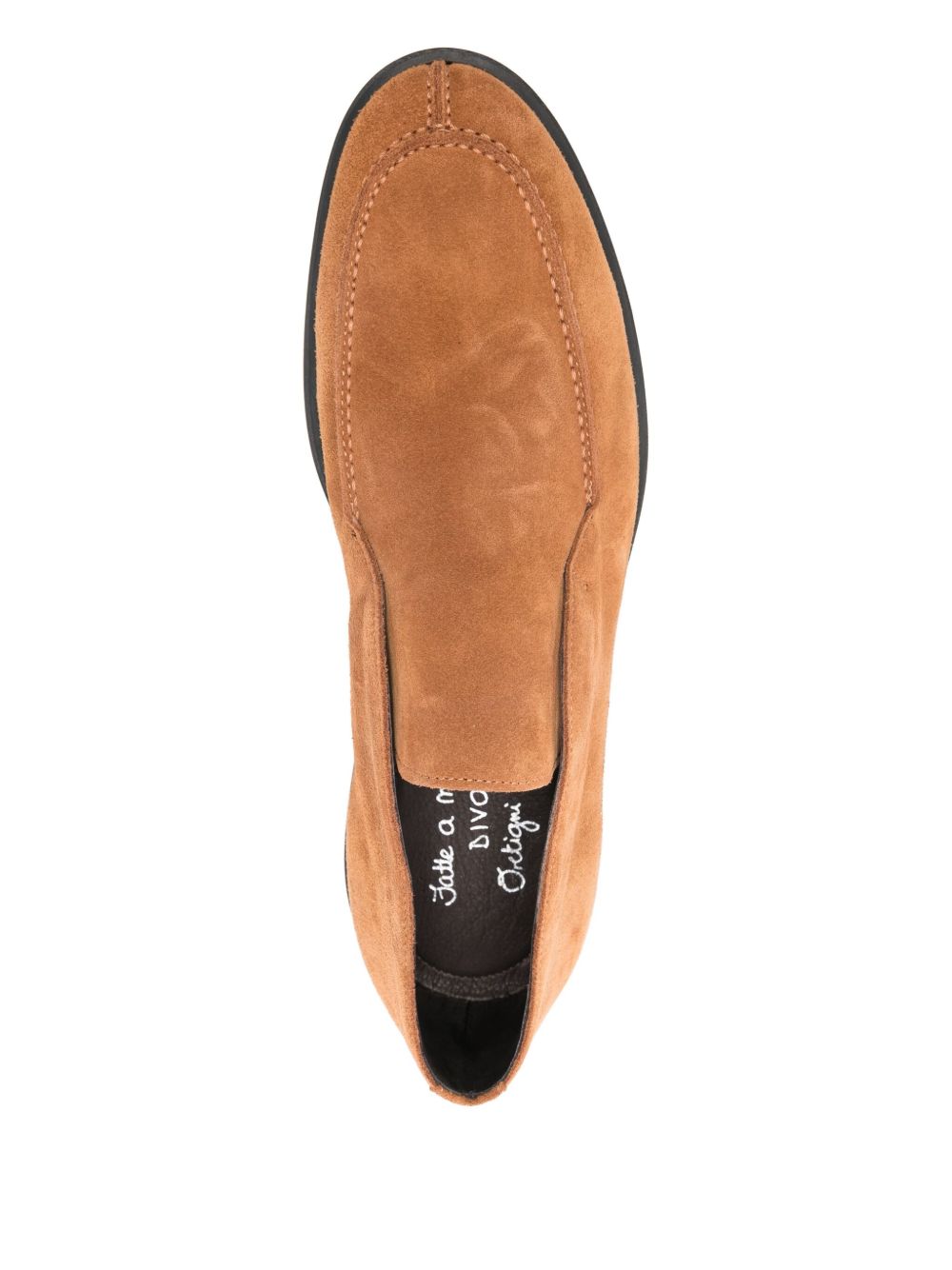 ORTIGNI Classic Cuban Design Suede Loafers for Men - FW25