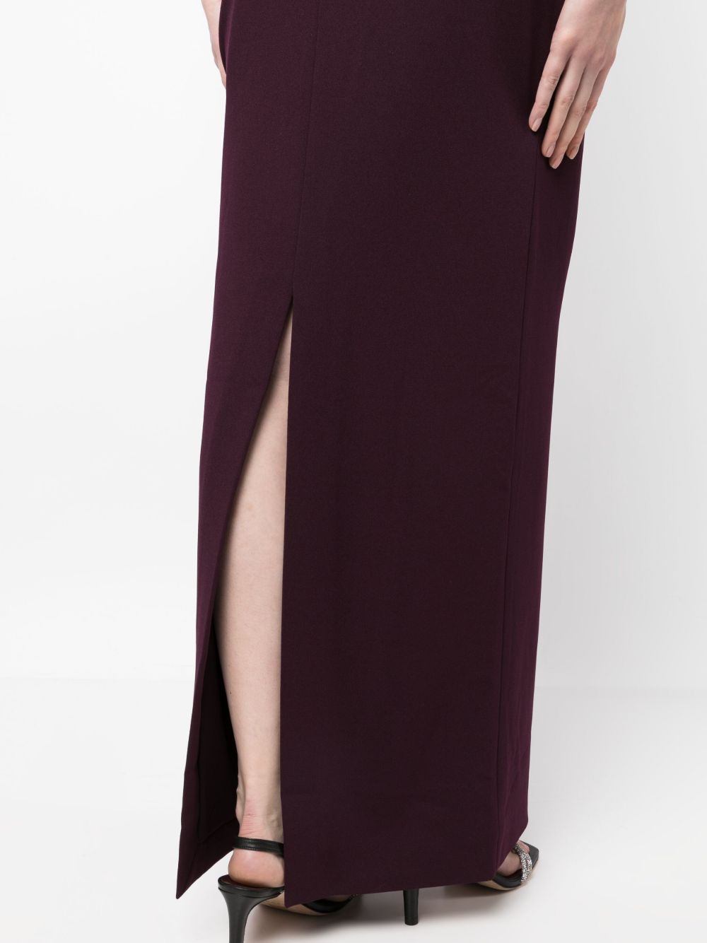SOLACE LONDON Square Neck Sleeveless Maxi Dress for Women