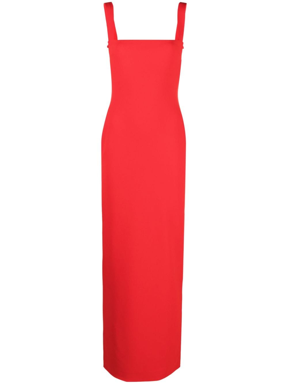 SOLACE LONDON Crepe Stretch Sleeveless Dress - Fitted Tube Shape