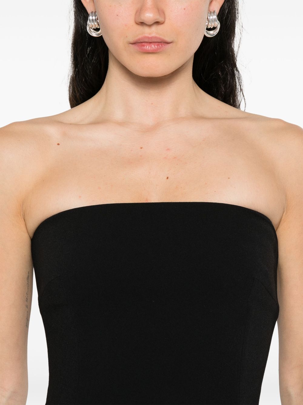 SOLACE LONDON Helena Maxi Dress with Flared Hem