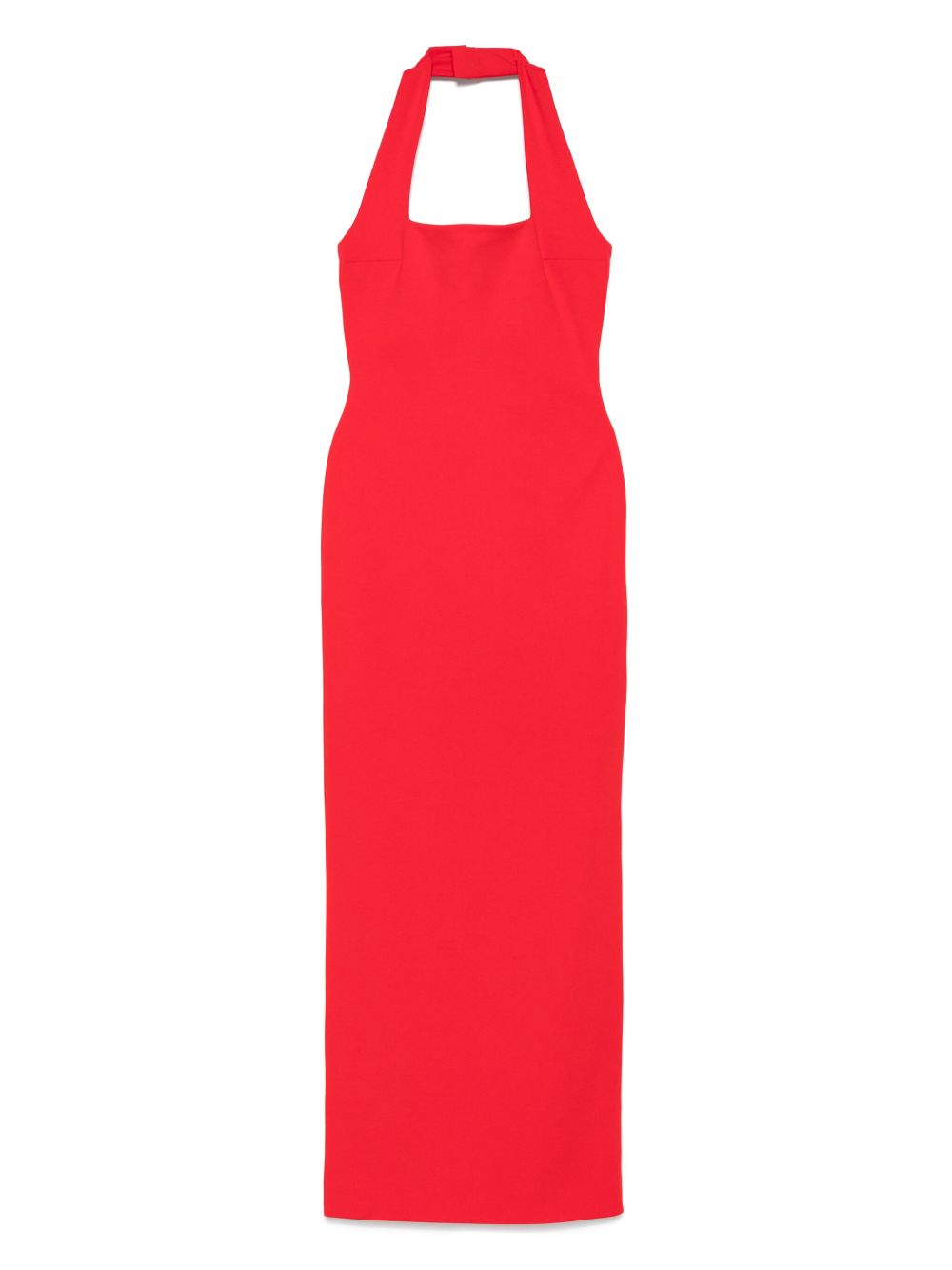 SOLACE LONDON Maxi Dress with Concealed Zip Fastening for Women