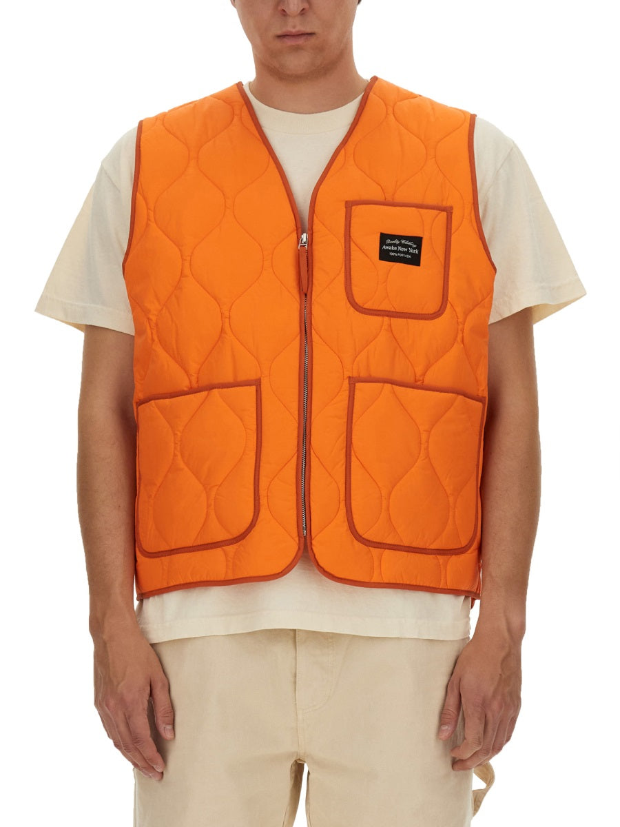 AWAKE NY Men's Regular Fit Logo Vest