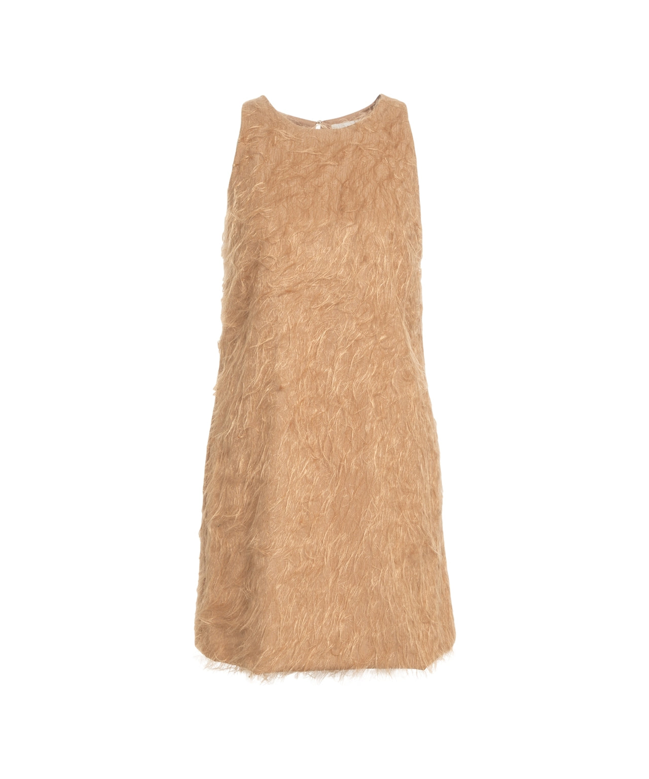 OTTO D AME Women's Luxe Faux Fur Mini Dress
