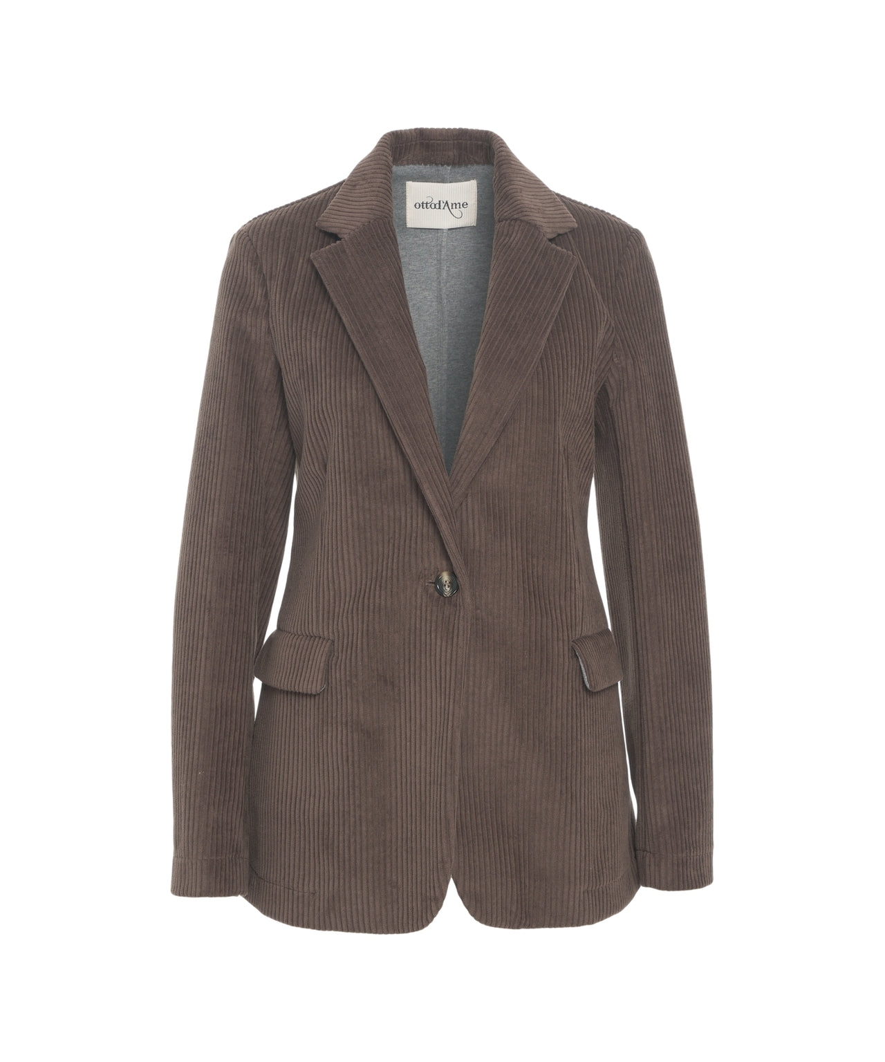 OTTO D AME Classic Women's Corduroy Blazer