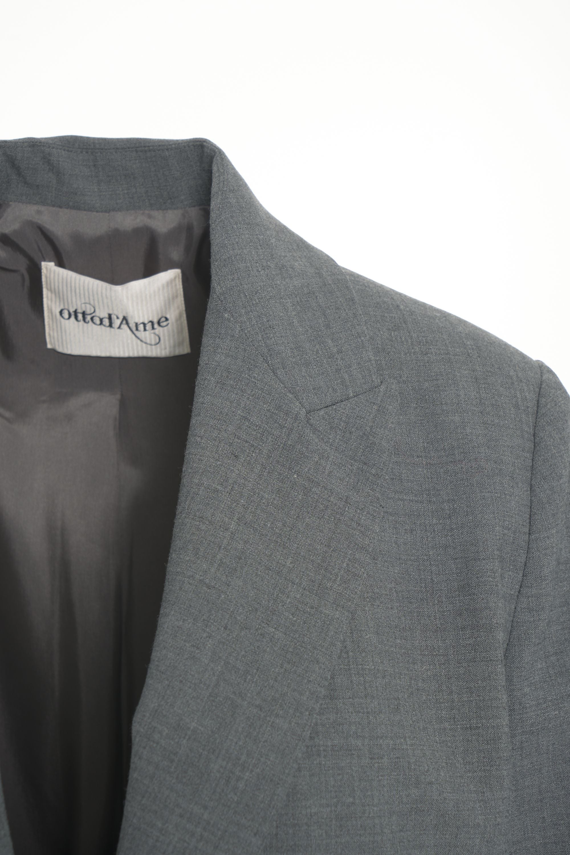 OTTO D AME Elegant Single-Button Blazer