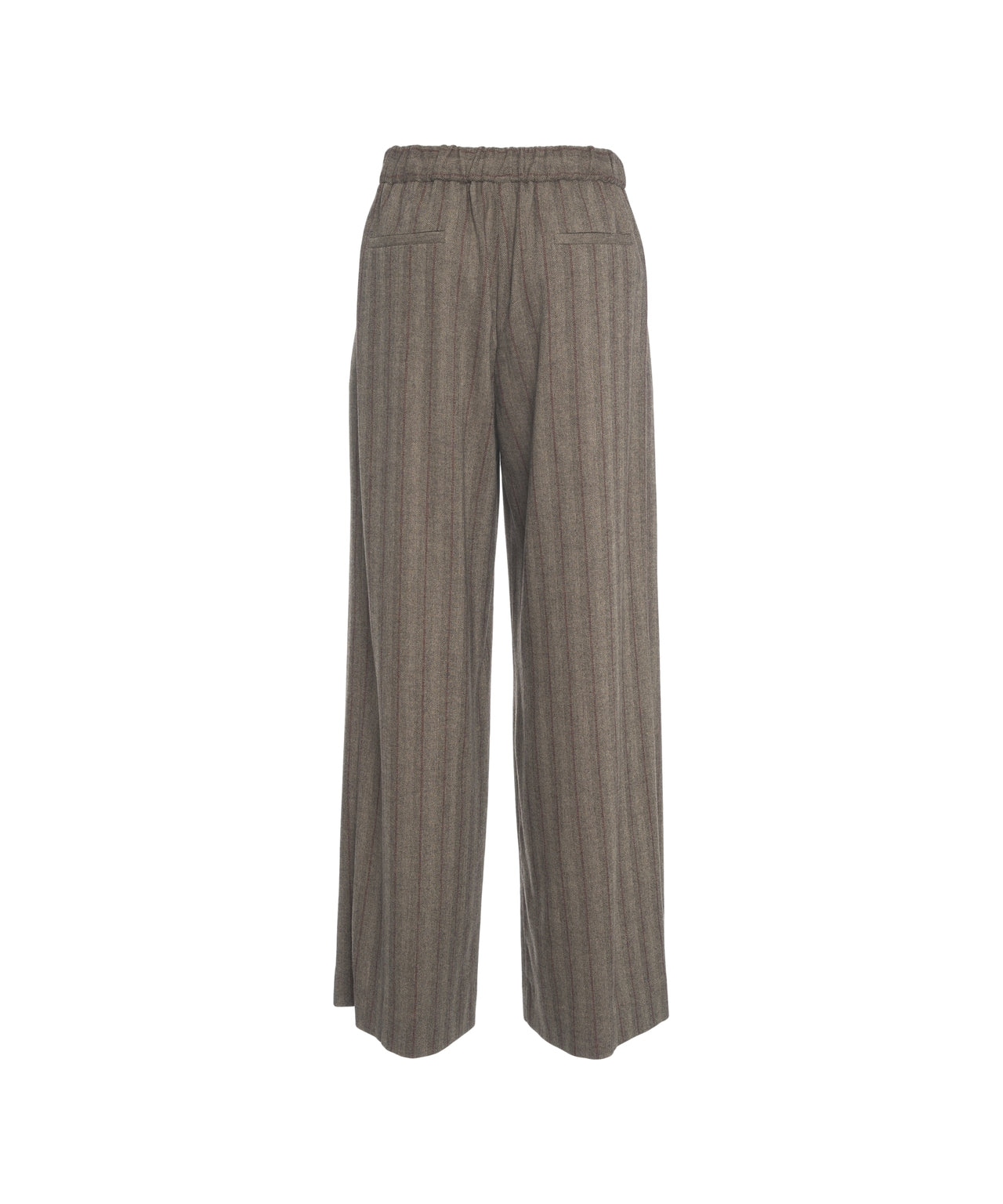 OTTO D AME Pleated Wide-Leg Trousers for Women
