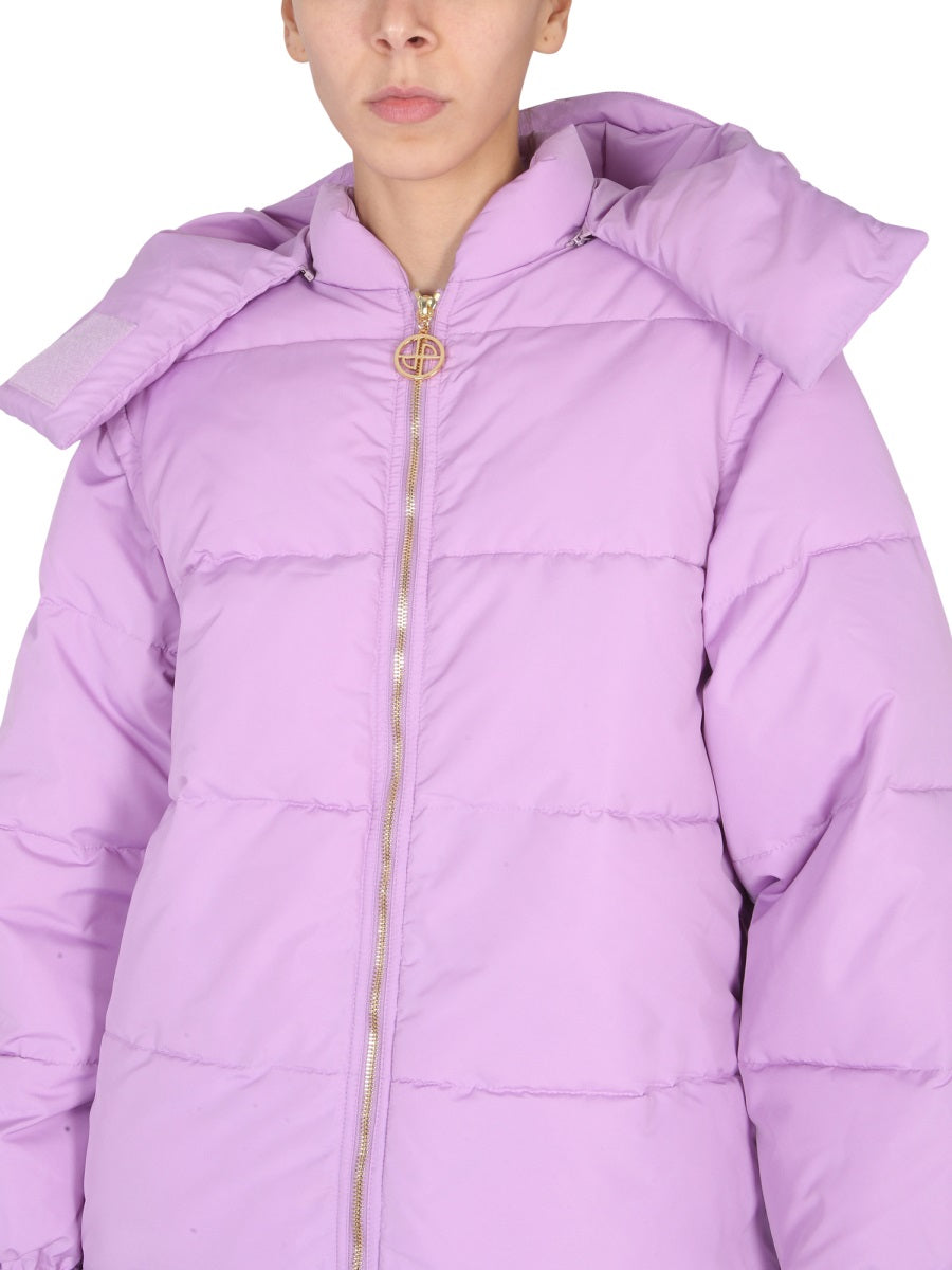 PATOU Quilted Down Jacket with Hood for Women