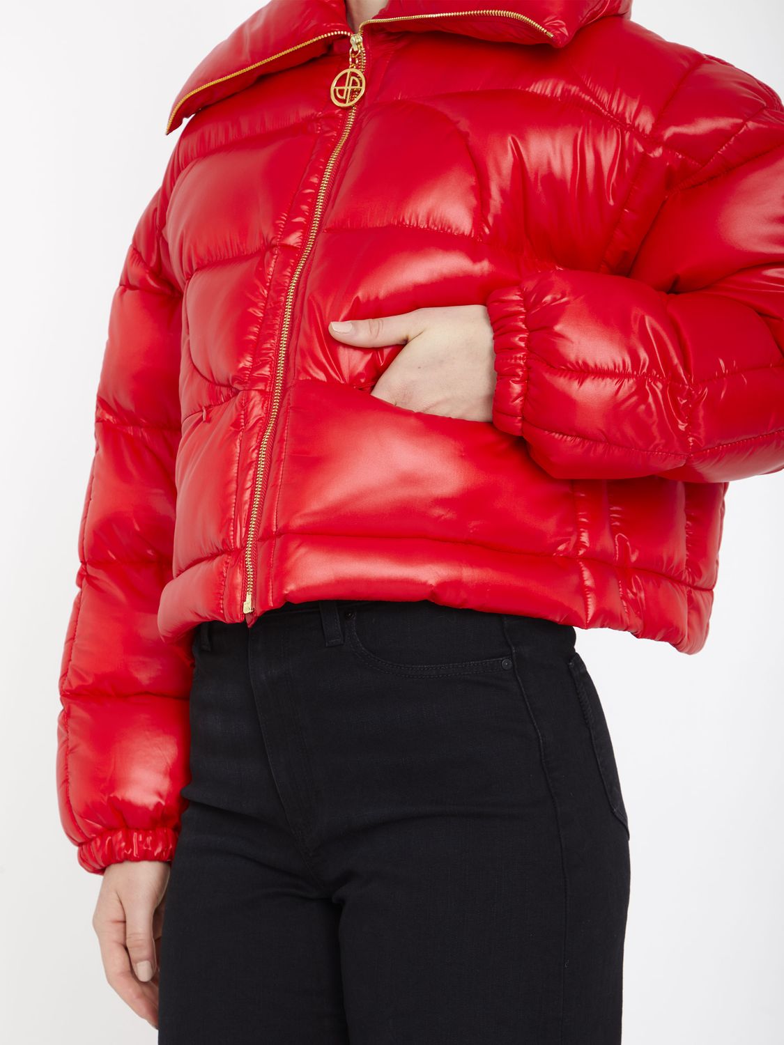 PATOU Women's Mini Puffer Jacket – Regular Fit