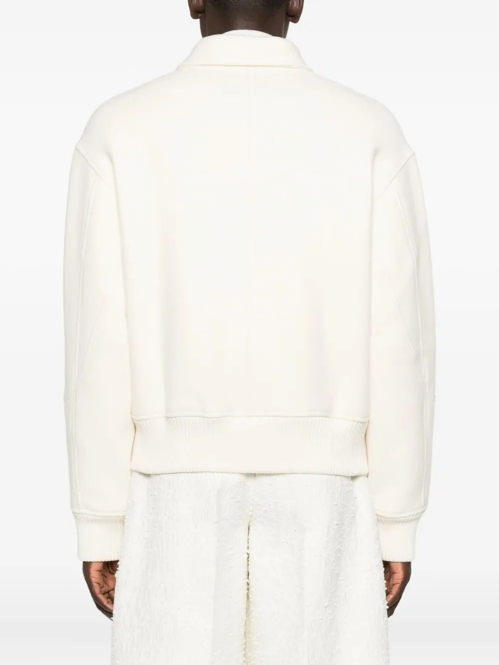 JACQUEMUS Men's Felt Bomber Jacket