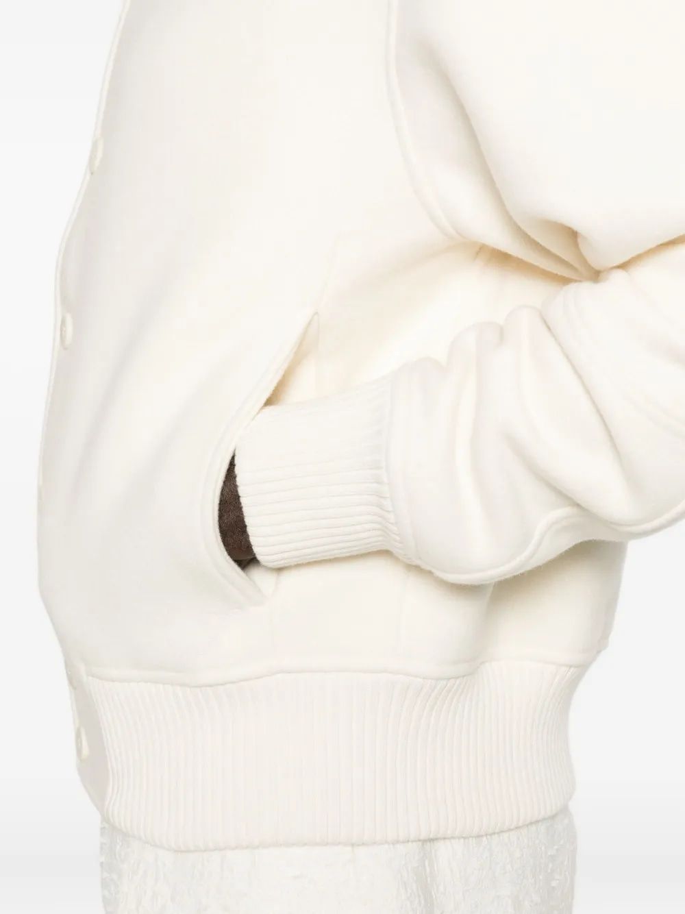 JACQUEMUS Men's Felt Bomber Jacket