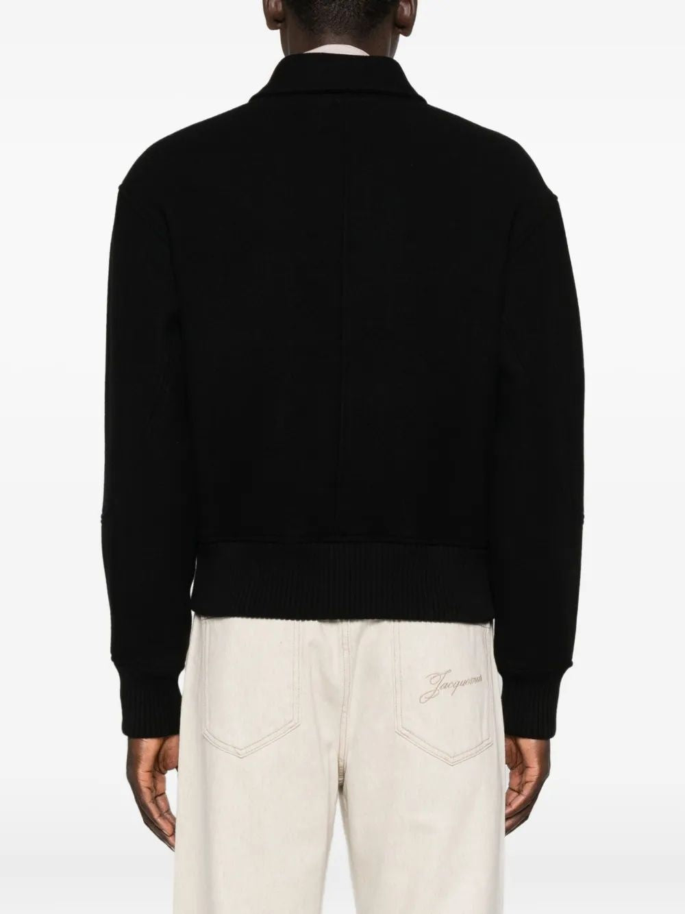 JACQUEMUS Men's Felted Bomber Jacket