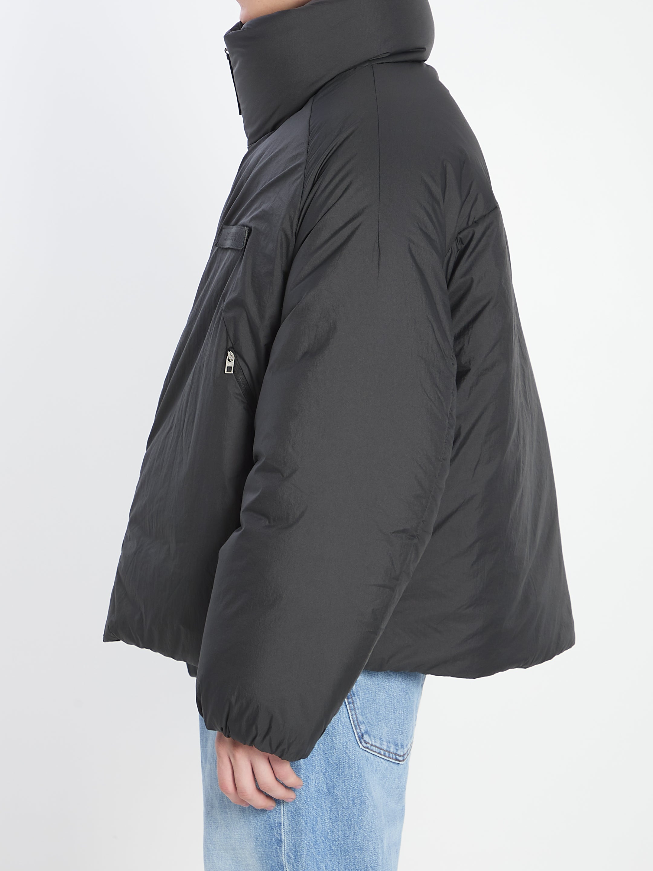JACQUEMUS Triangle Silhouette Puffer Jacket - Size 50 IT