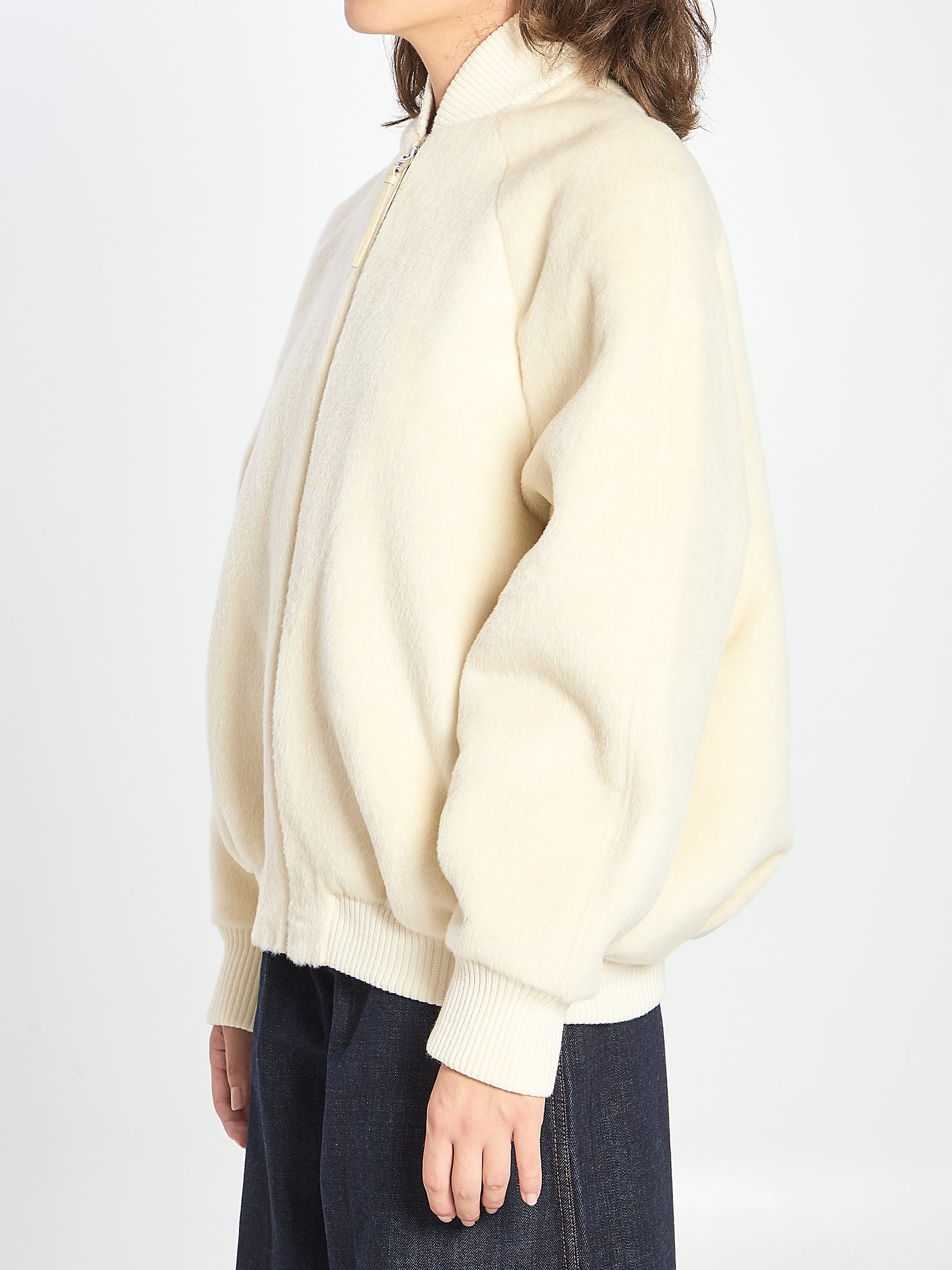 JACQUEMUS Oversized Bomber Jacket - Size 34