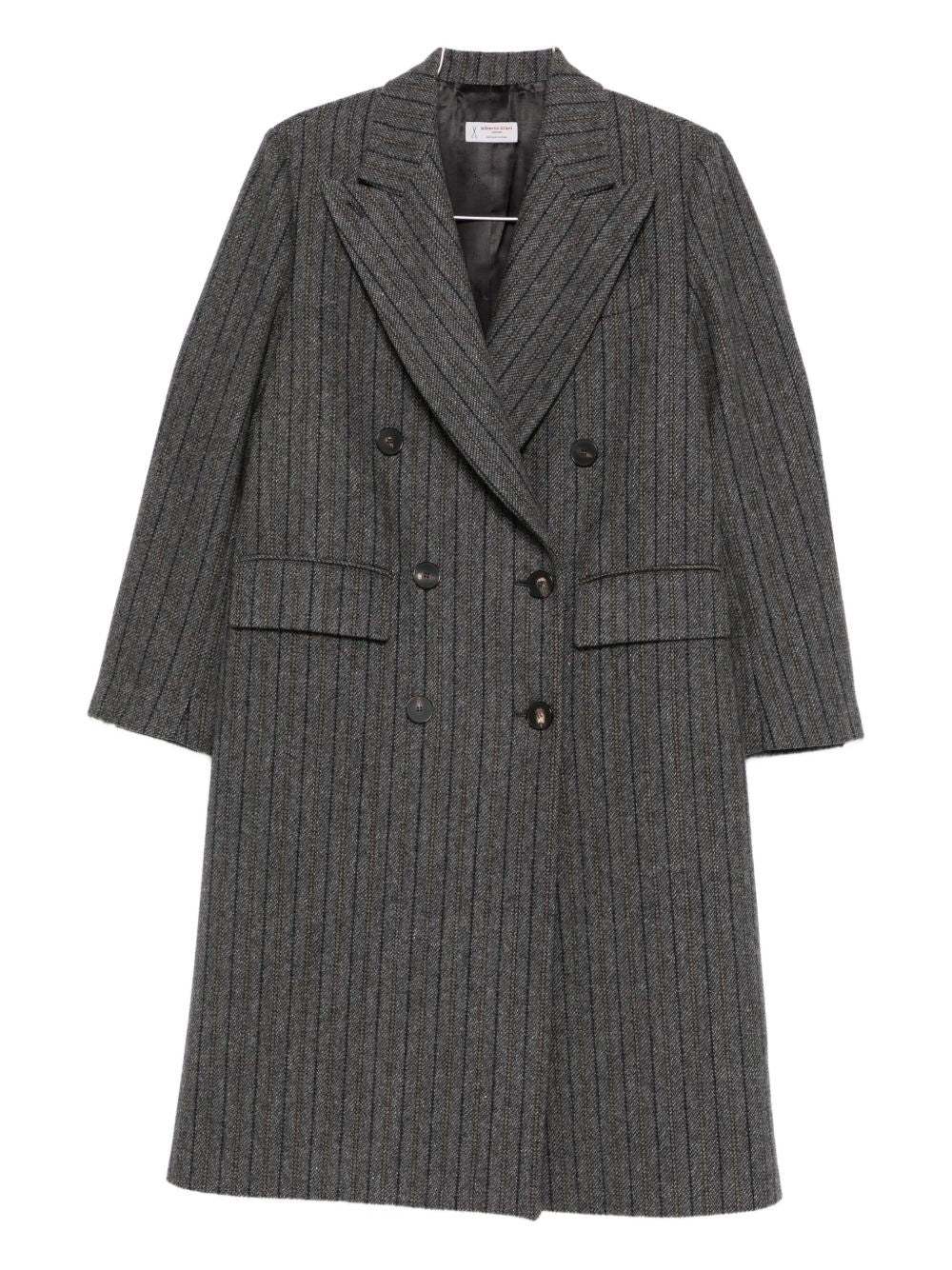 ALBERTO BIANI Wool Double-Breasted Jacket