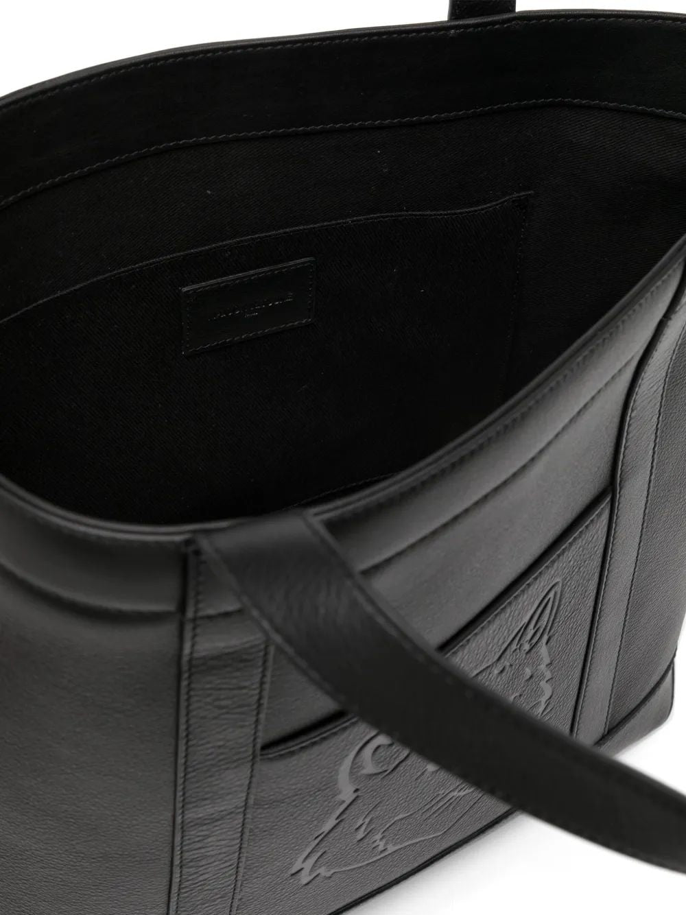 MAISON KITSUNÉ Leather Shopping Handbag - SS25 Collection