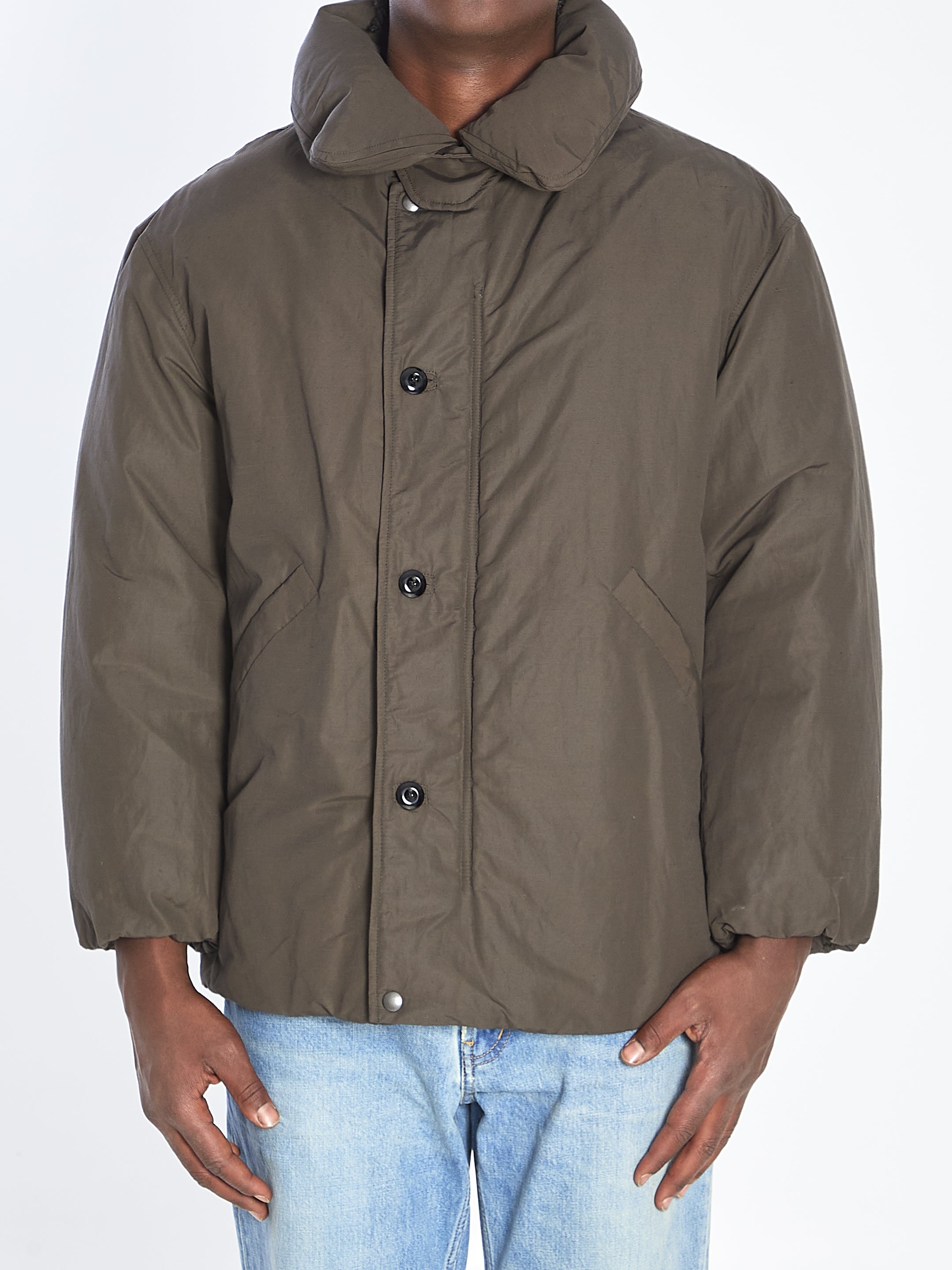 LEMAIRE Men's Nylon Blend Down Puffer Jacket
