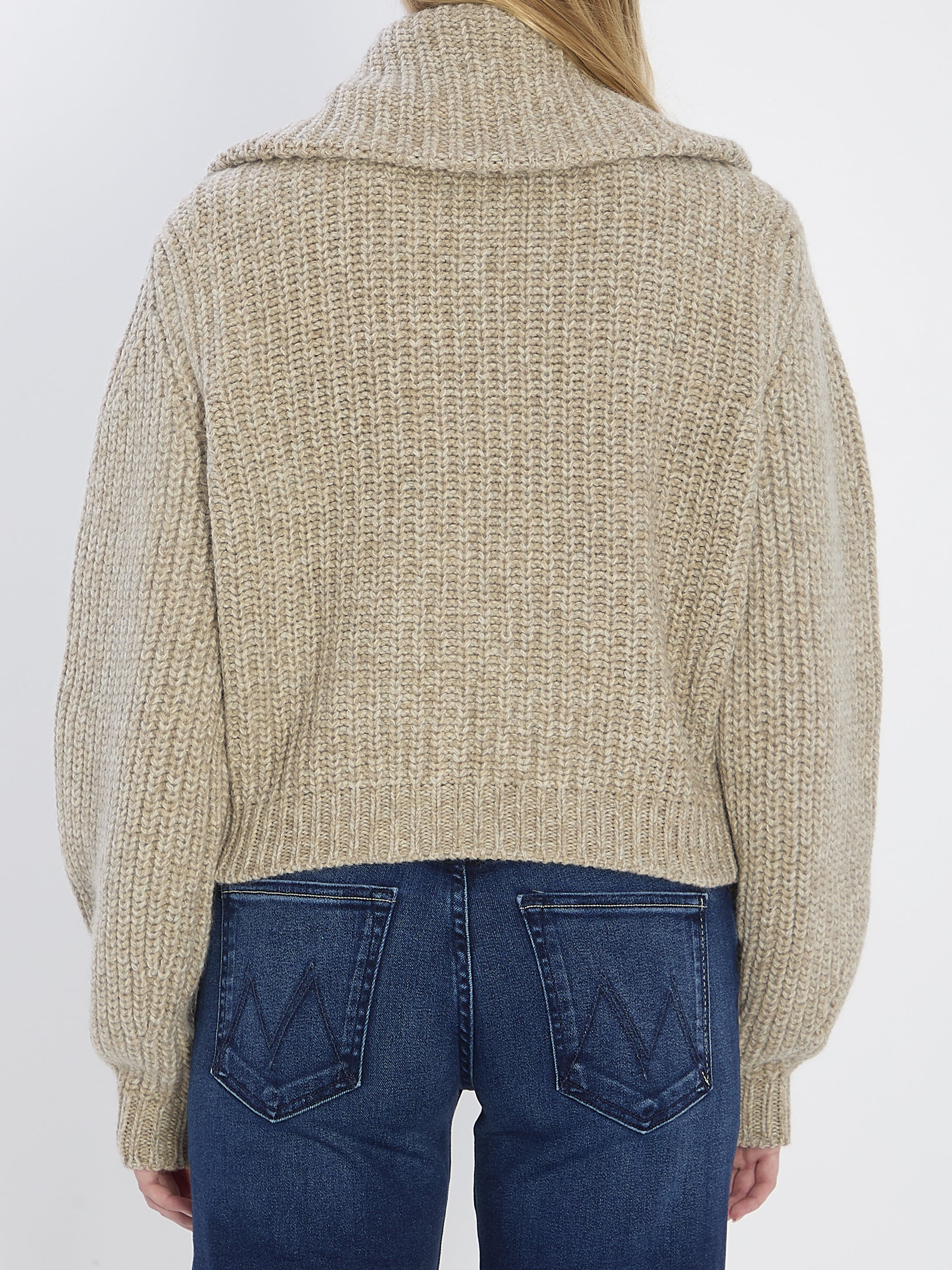 LEMAIRE Oversized Zipped Cardigan - Short Length