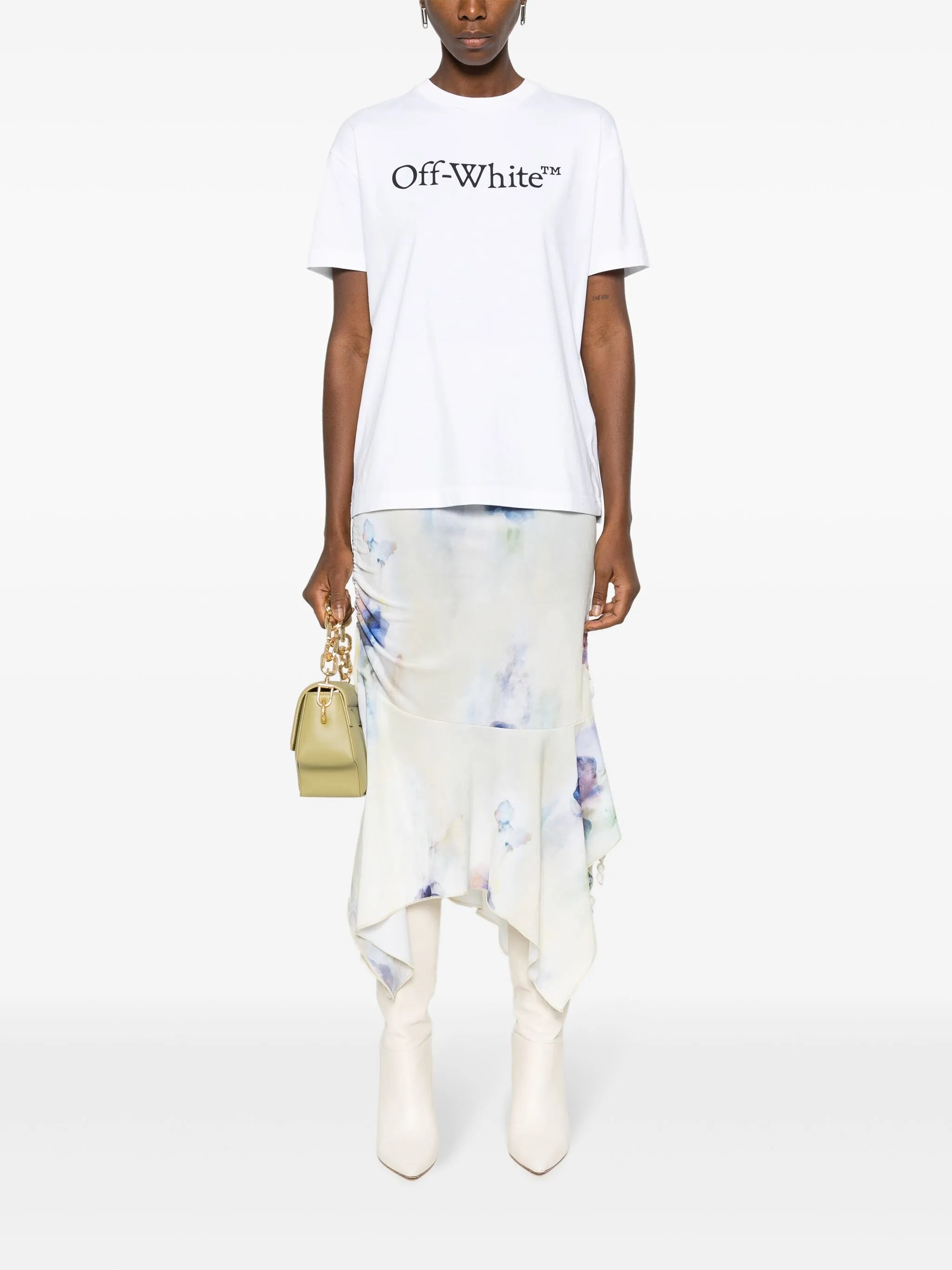 OFF-WHITE Women's Cotton T-Shirt - FW25 Collection