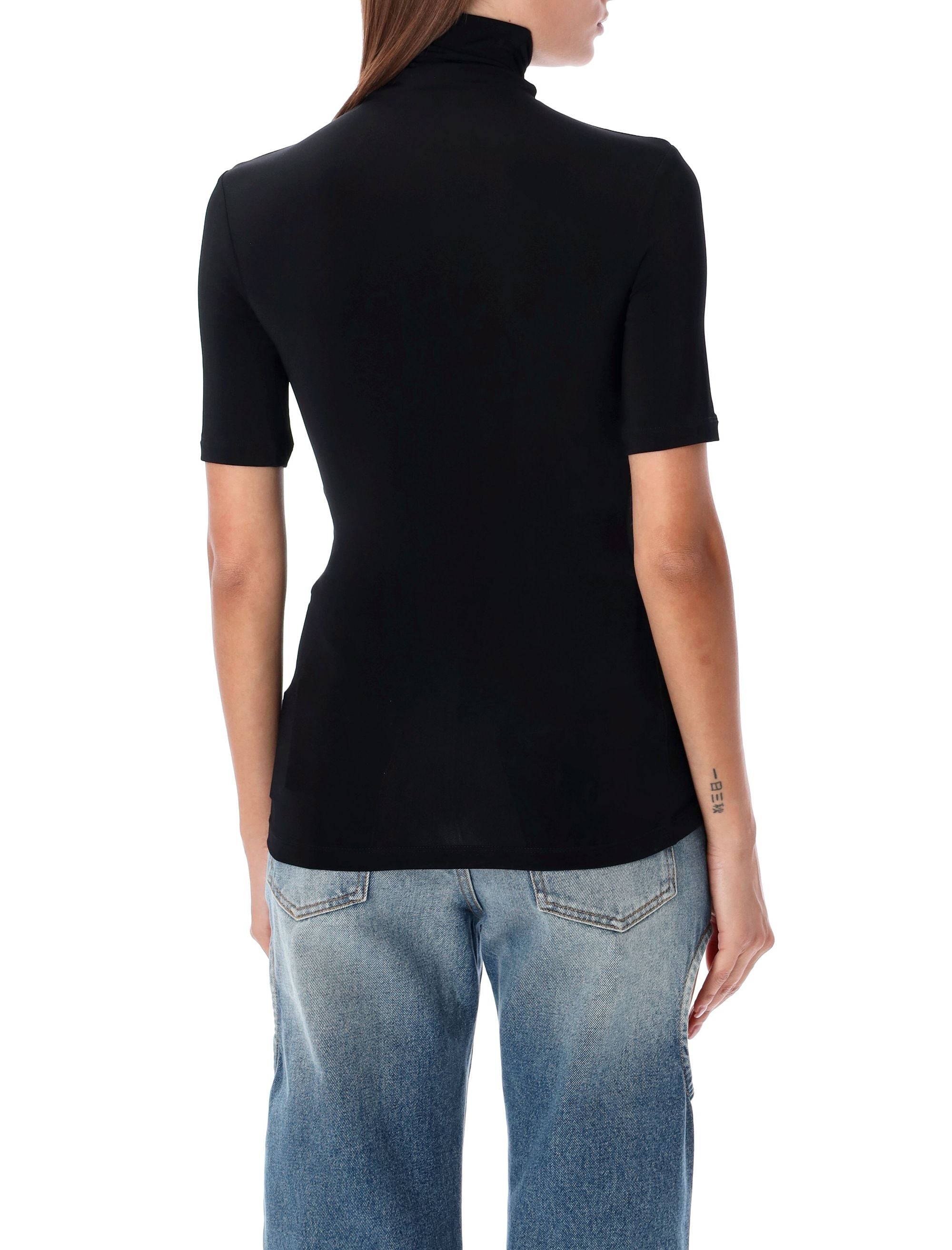 OFF-WHITE High Neck Slim Fit Top - Size 40