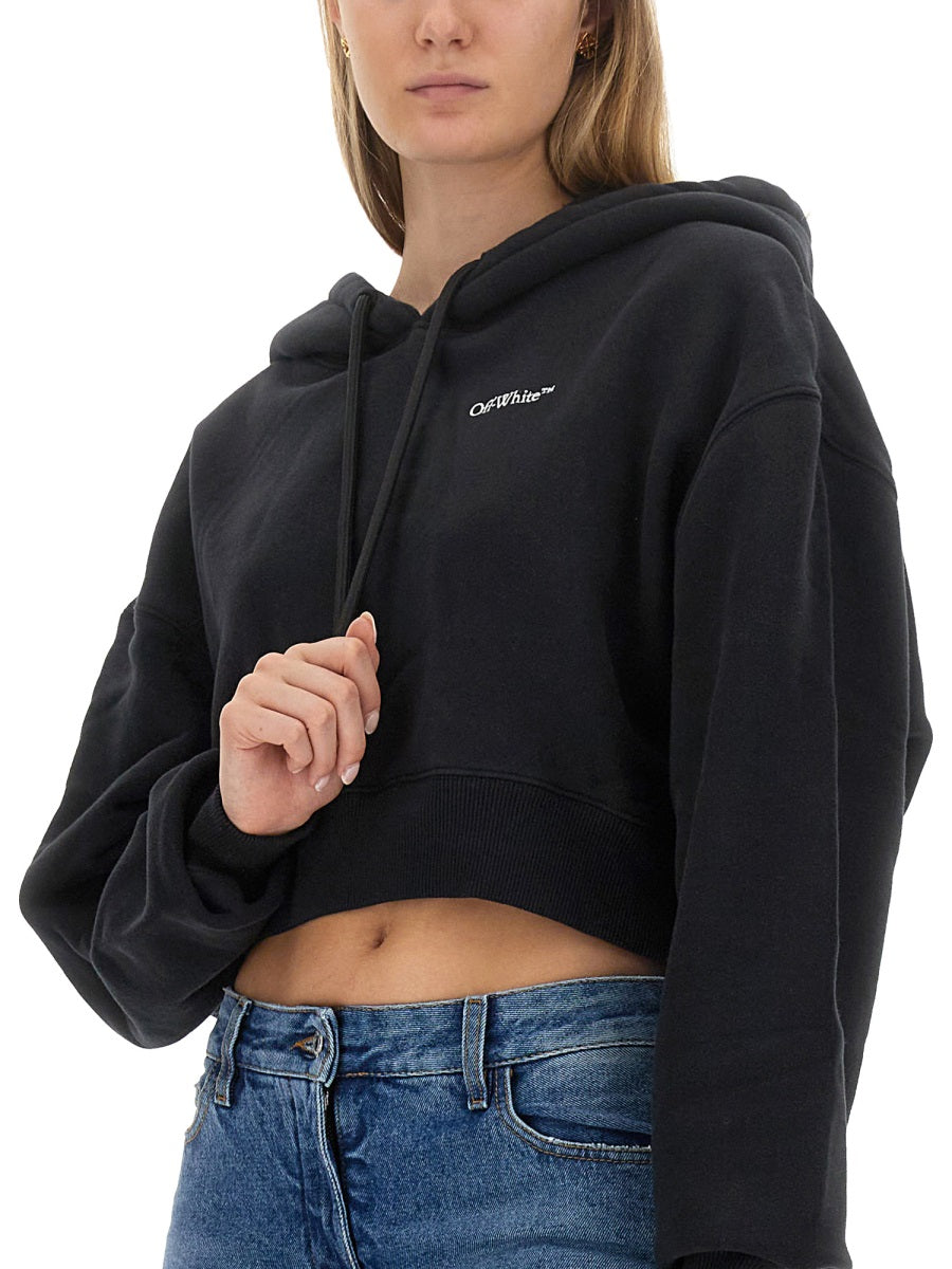 OFF-WHITE Mini Cropped Sweatshirt
