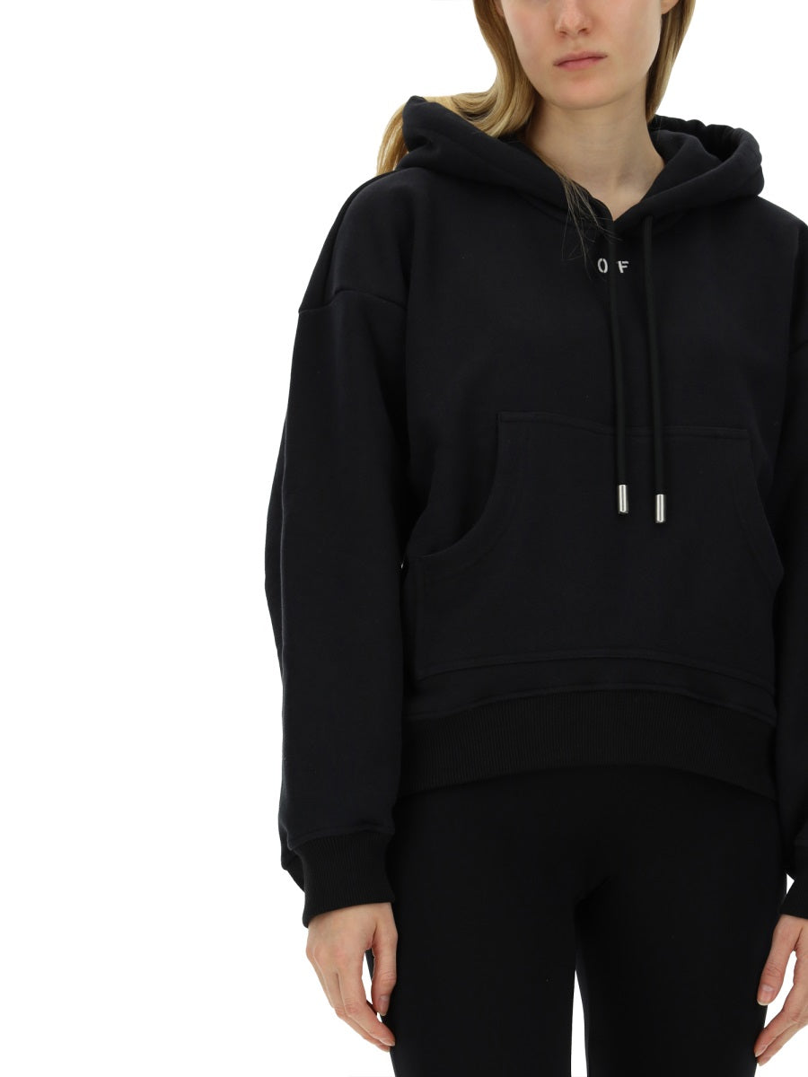 OFF-WHITE Oversized Cotton Sweatshirt - Size S