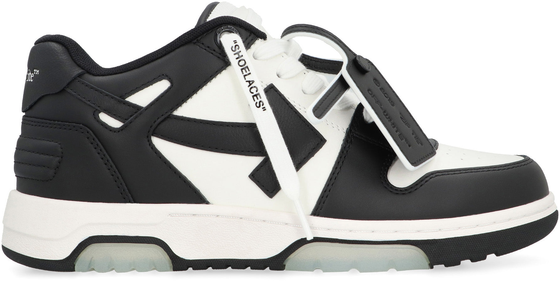 OFF-WHITE Out of Office Leather Low-Top Sneaker for Women