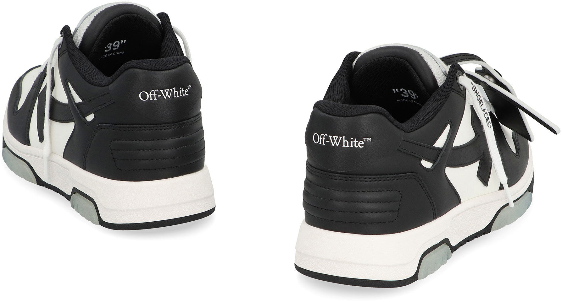 OFF-WHITE Out of Office Leather Low-Top Sneaker for Women