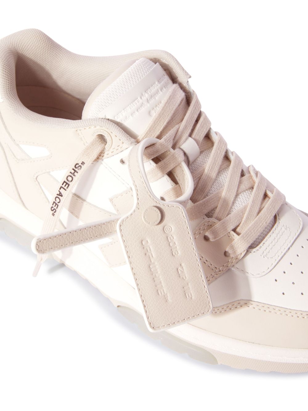 OFF-WHITE Out of Office Leather Sneakers - Women