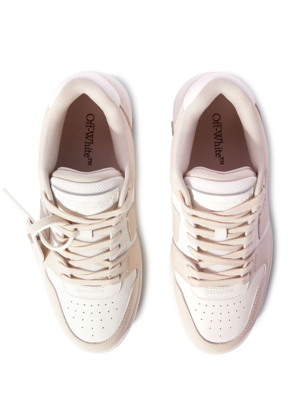 OFF-WHITE Out of Office Leather Sneakers - Women