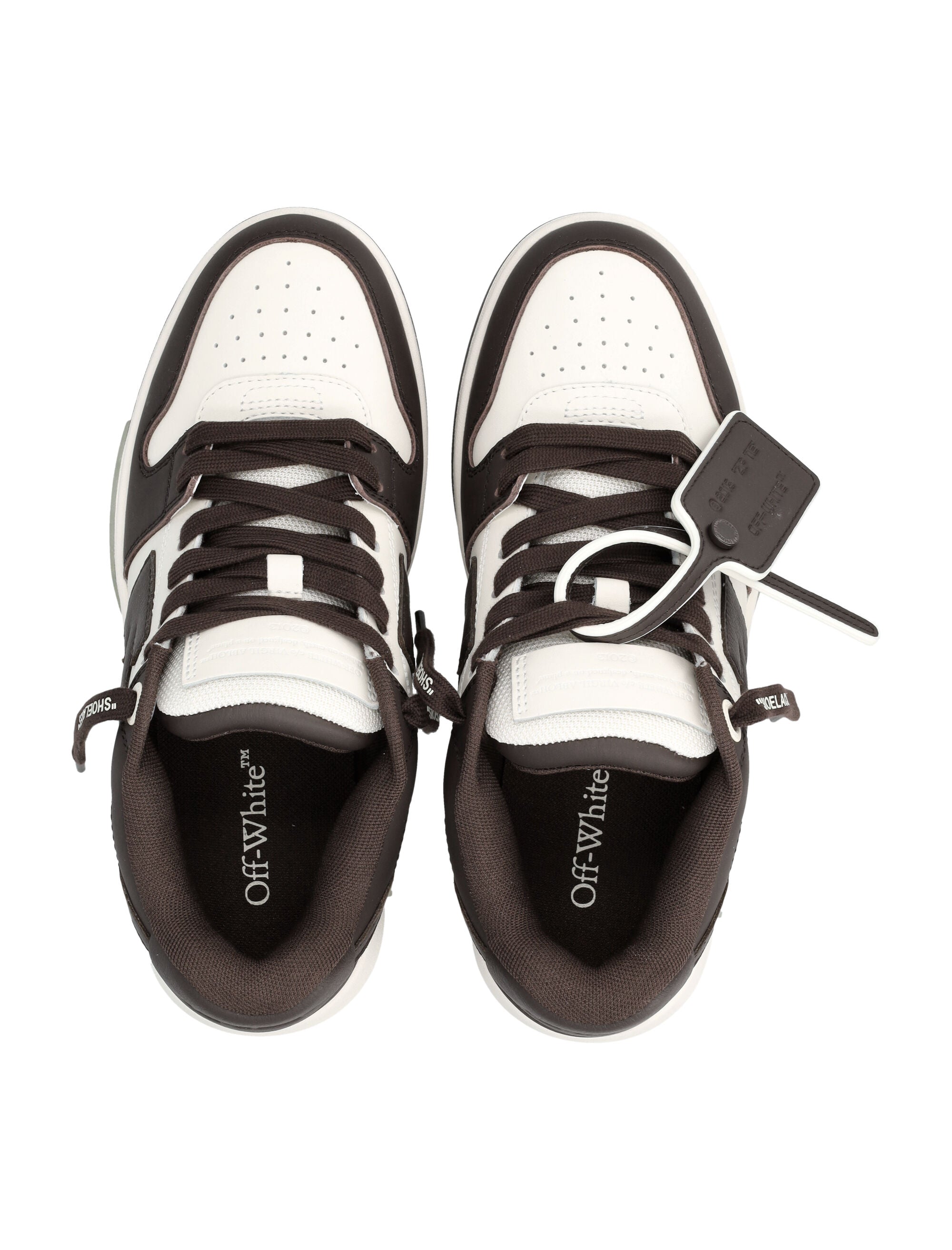 OFF-WHITE Out of Office Leather Sneakers for Women