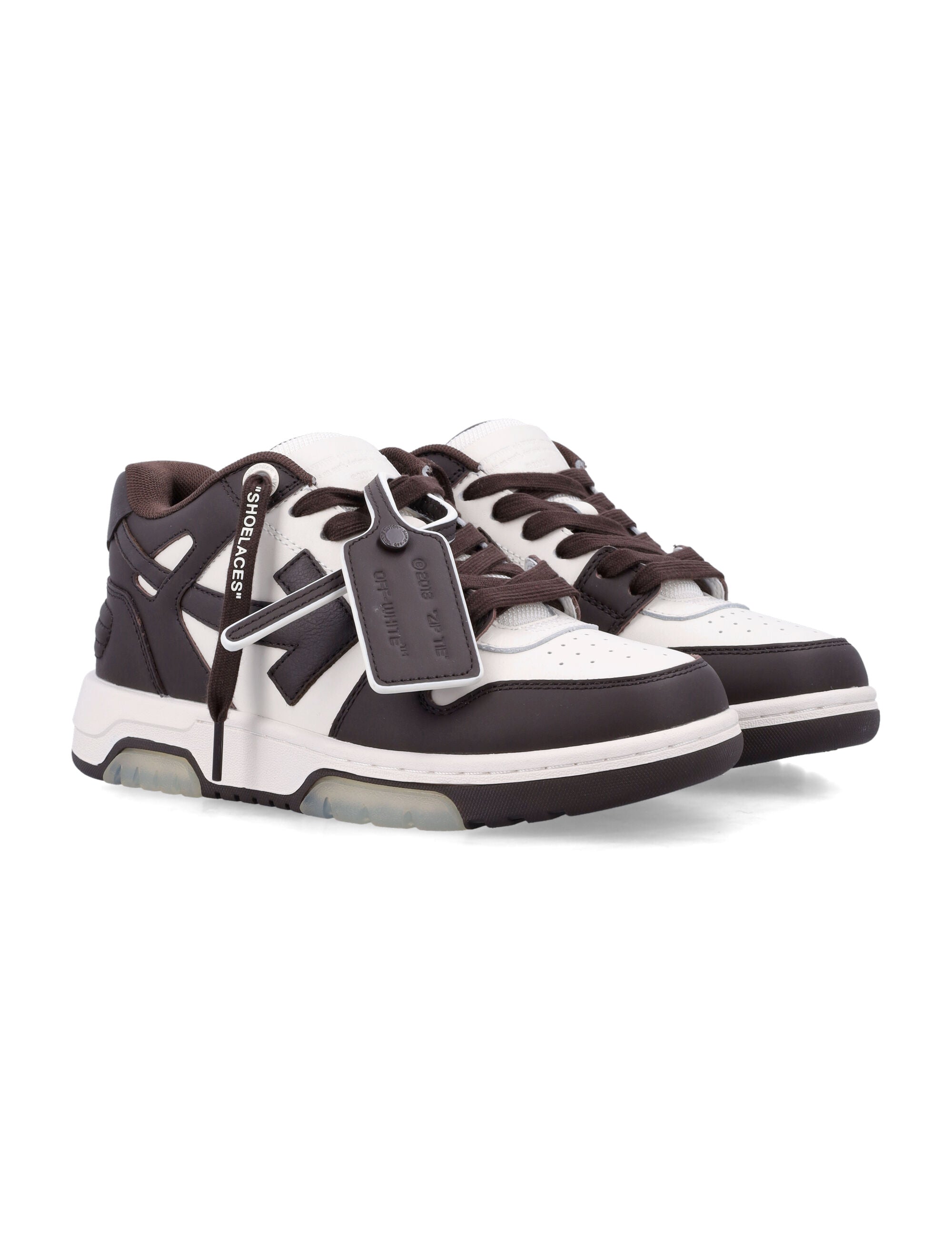 OFF-WHITE Out of Office Leather Sneakers for Women
