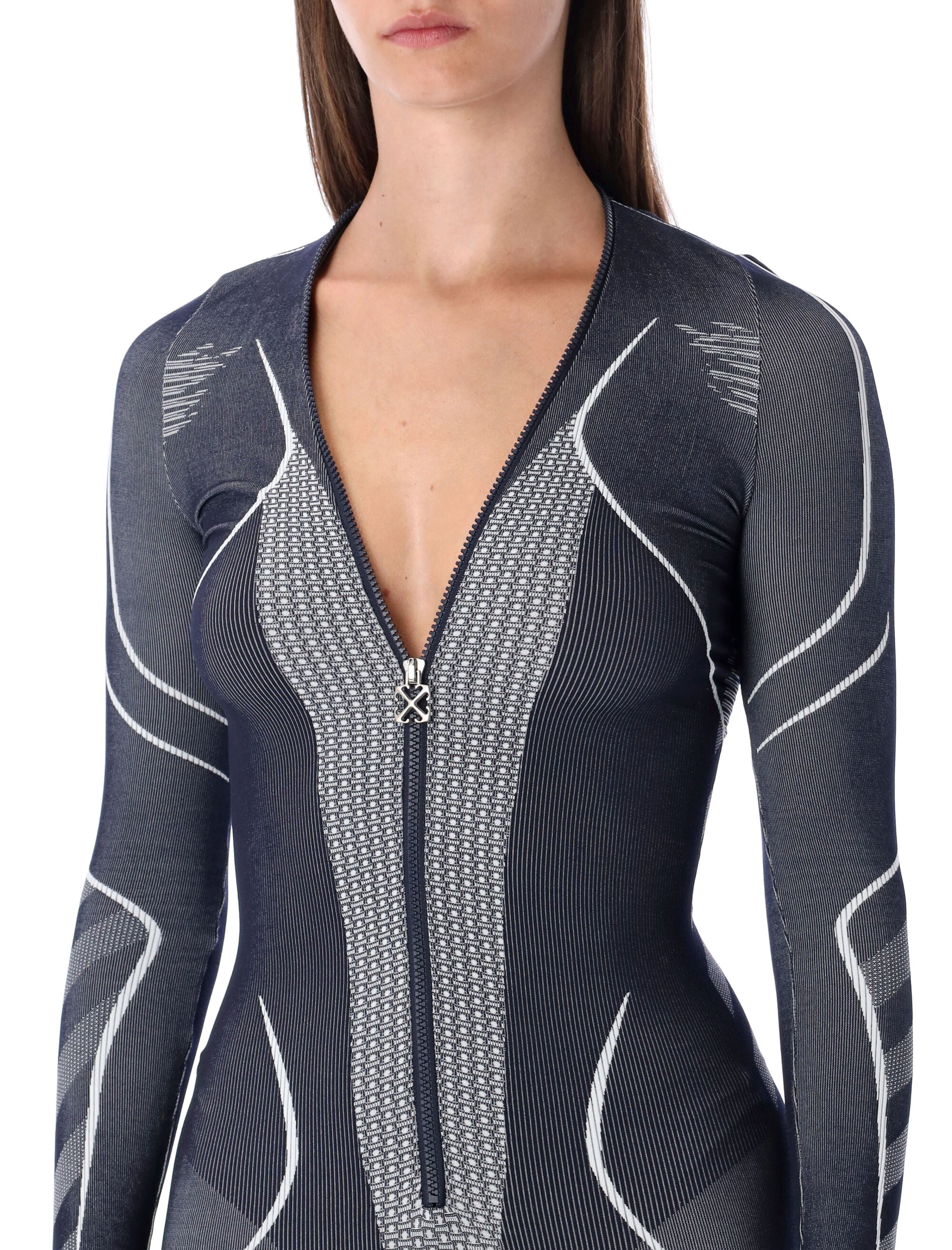 OFF-WHITE Seamless Zip Front Dress - XS/S