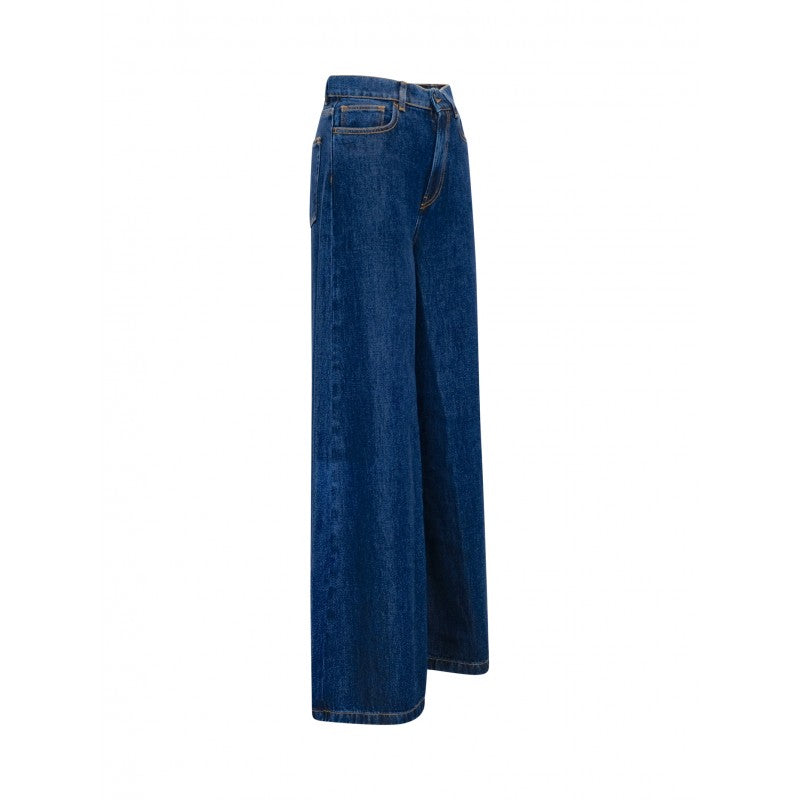 P.A.R.O.S.H. Joy Blue Denim Pants