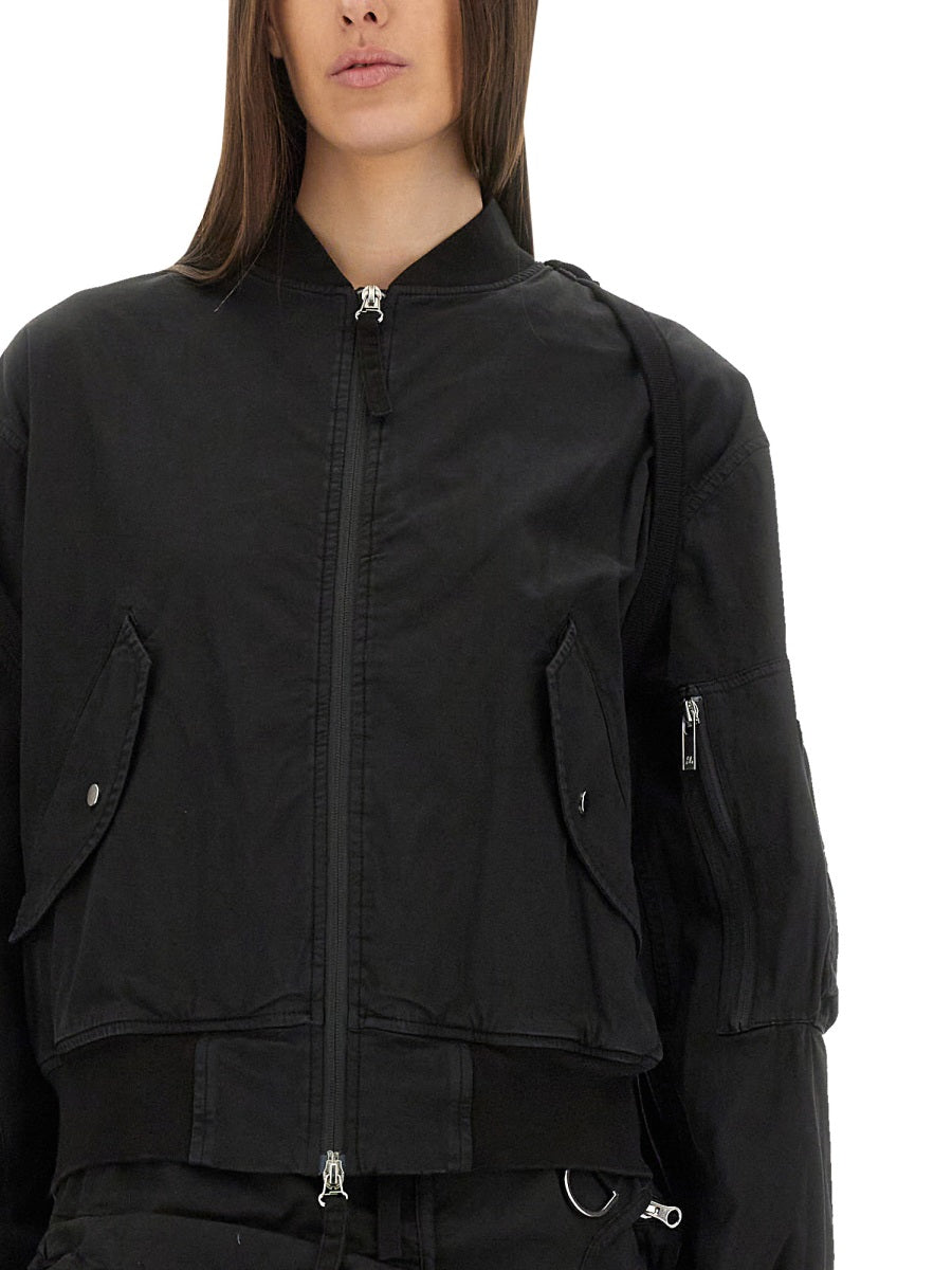 HELMUT LANG Women's Bomber MA1 Jacket - Size S