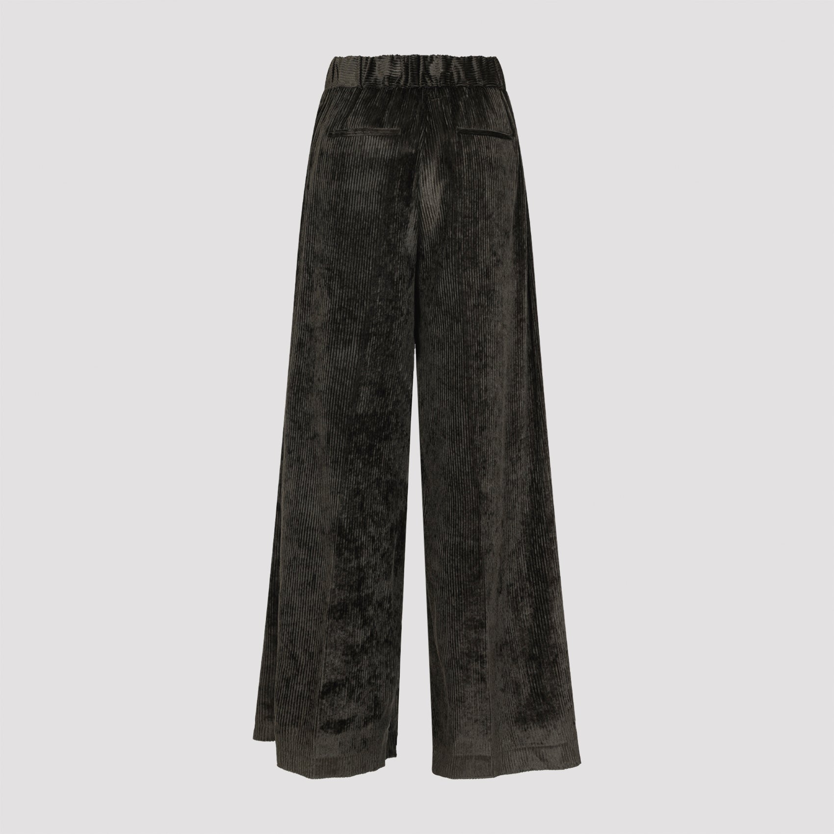 PESERICO Fluid Corduroy Wide-Leg Trousers
