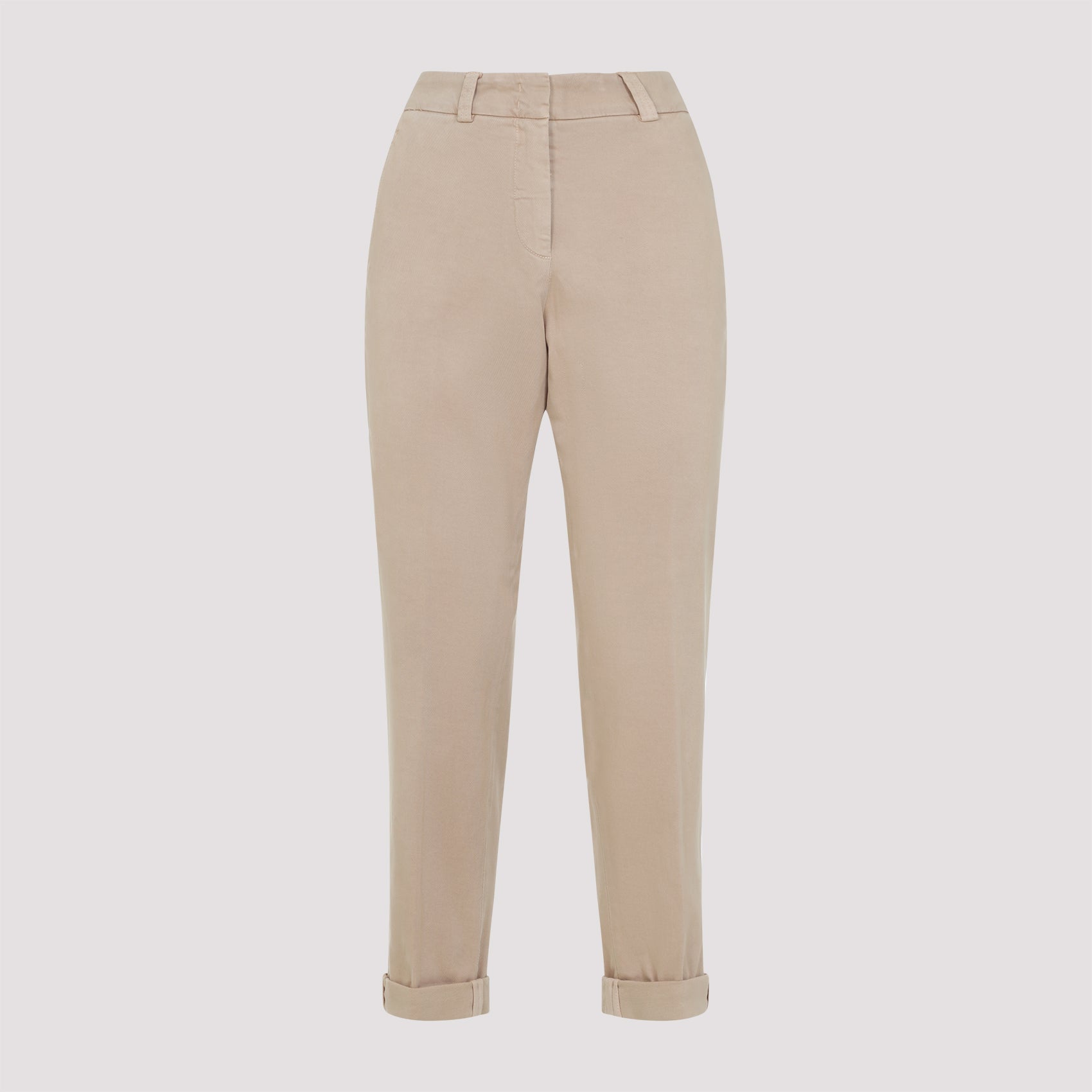 PESERICO Women's Cotton Stretch Pants