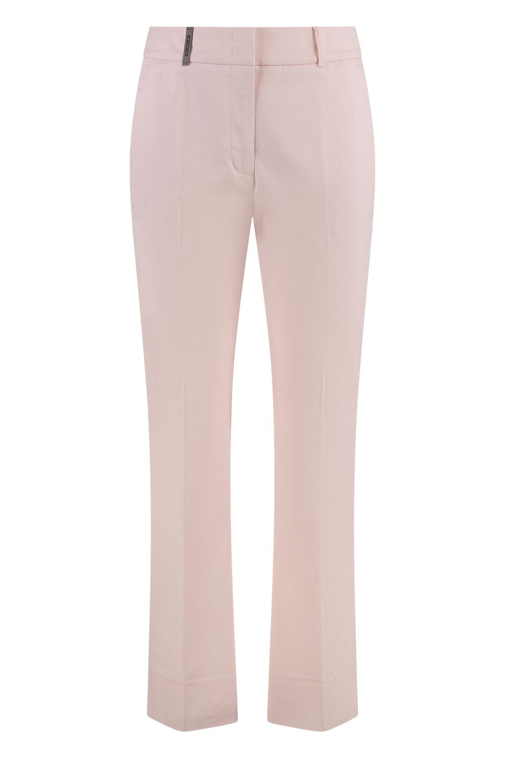 PESERICO Cotton Trousers for Women - SS25