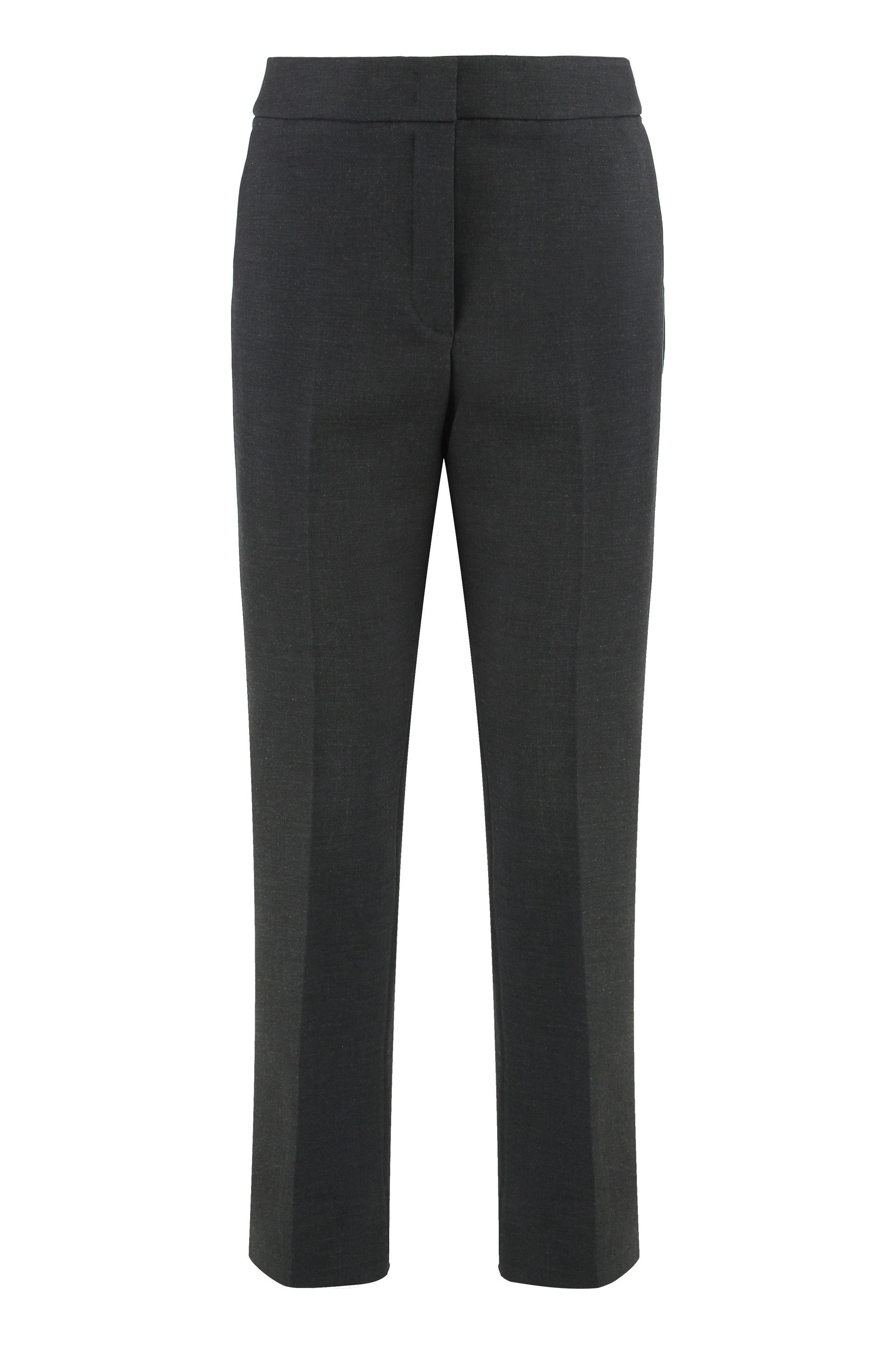 PESERICO High-Waisted Trousers with Crease for Women - FW24 Collection
