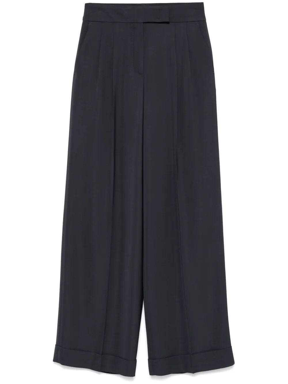 PESERICO Women’s Stretch Wide Leg Trousers