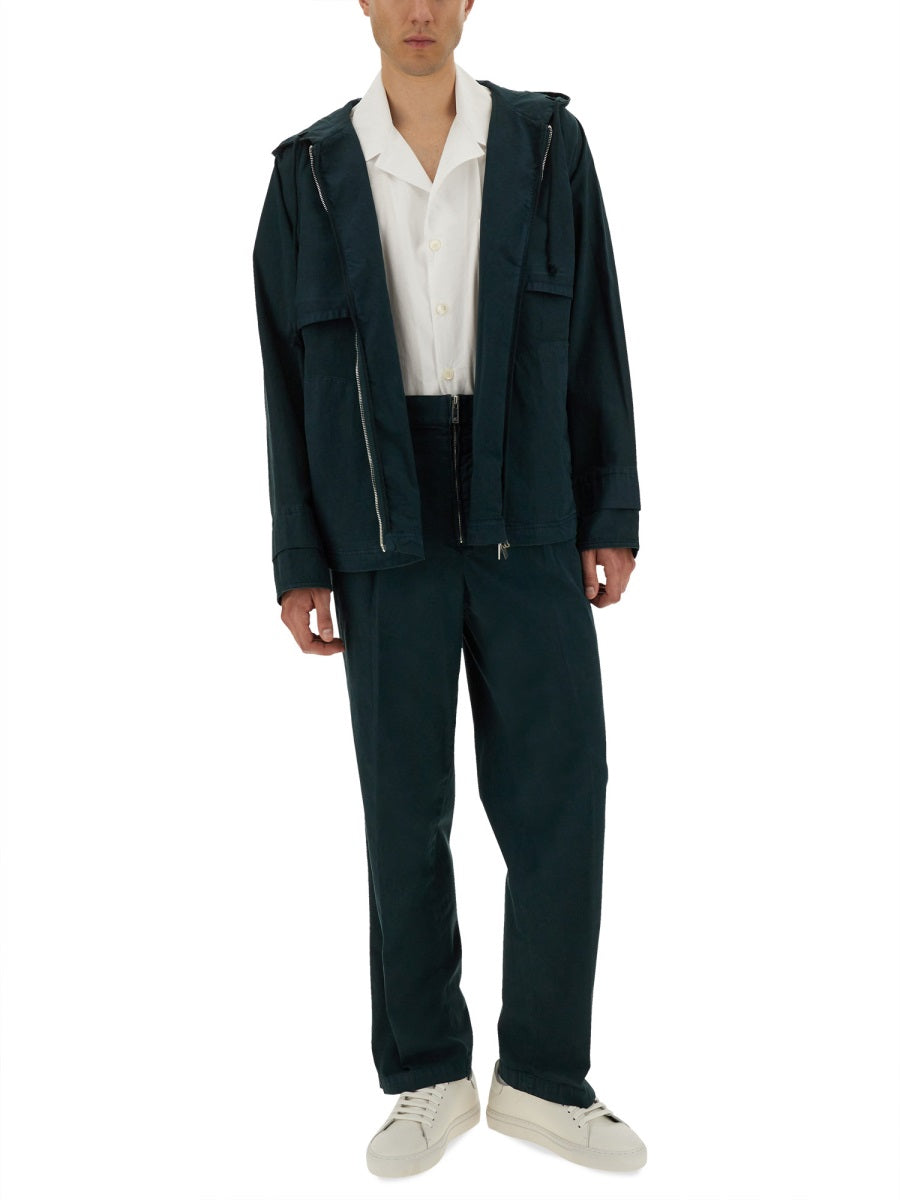 HELMUT LANG Hooded Windbreaker Jacket - Size L