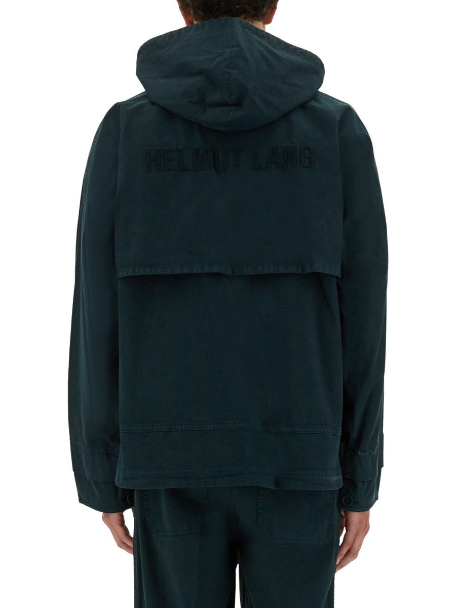 HELMUT LANG Hooded Windbreaker Jacket - Size L