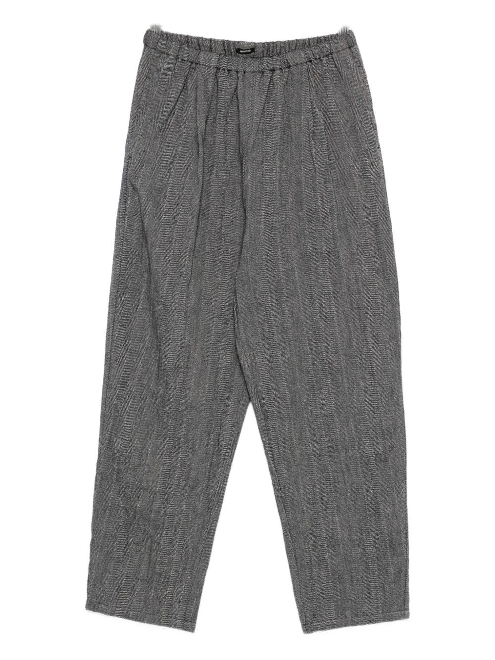 APUNTOB Wool and Linen Blend Trousers for Women - Fall 2025